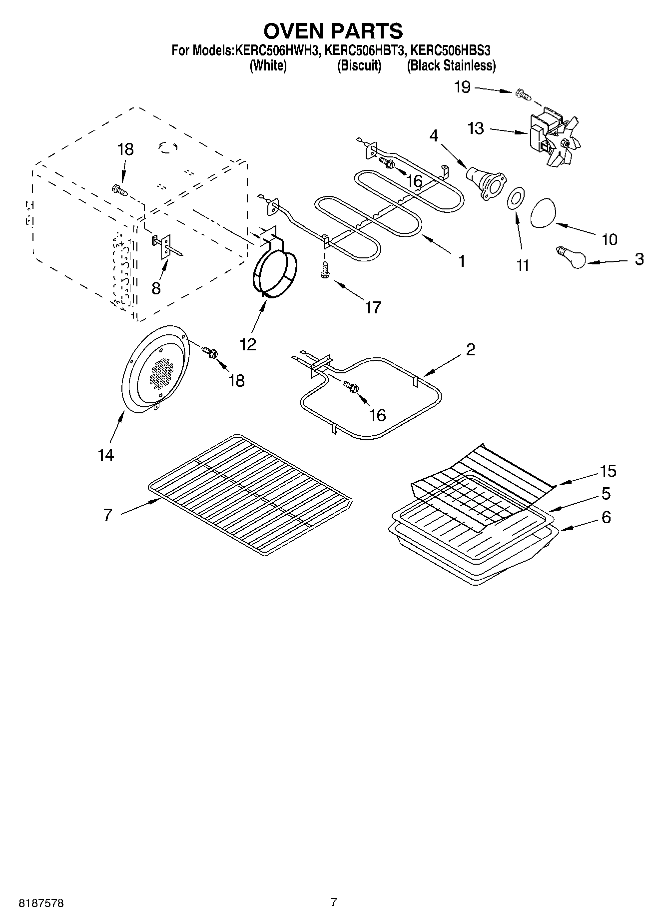 05 - OVEN PARTS, MISCELLANEOUS PARTS