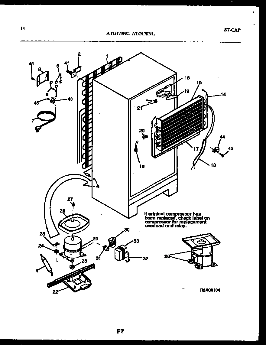 08 - SYSTEM AND AUTOMATIC DEFROST PARTS