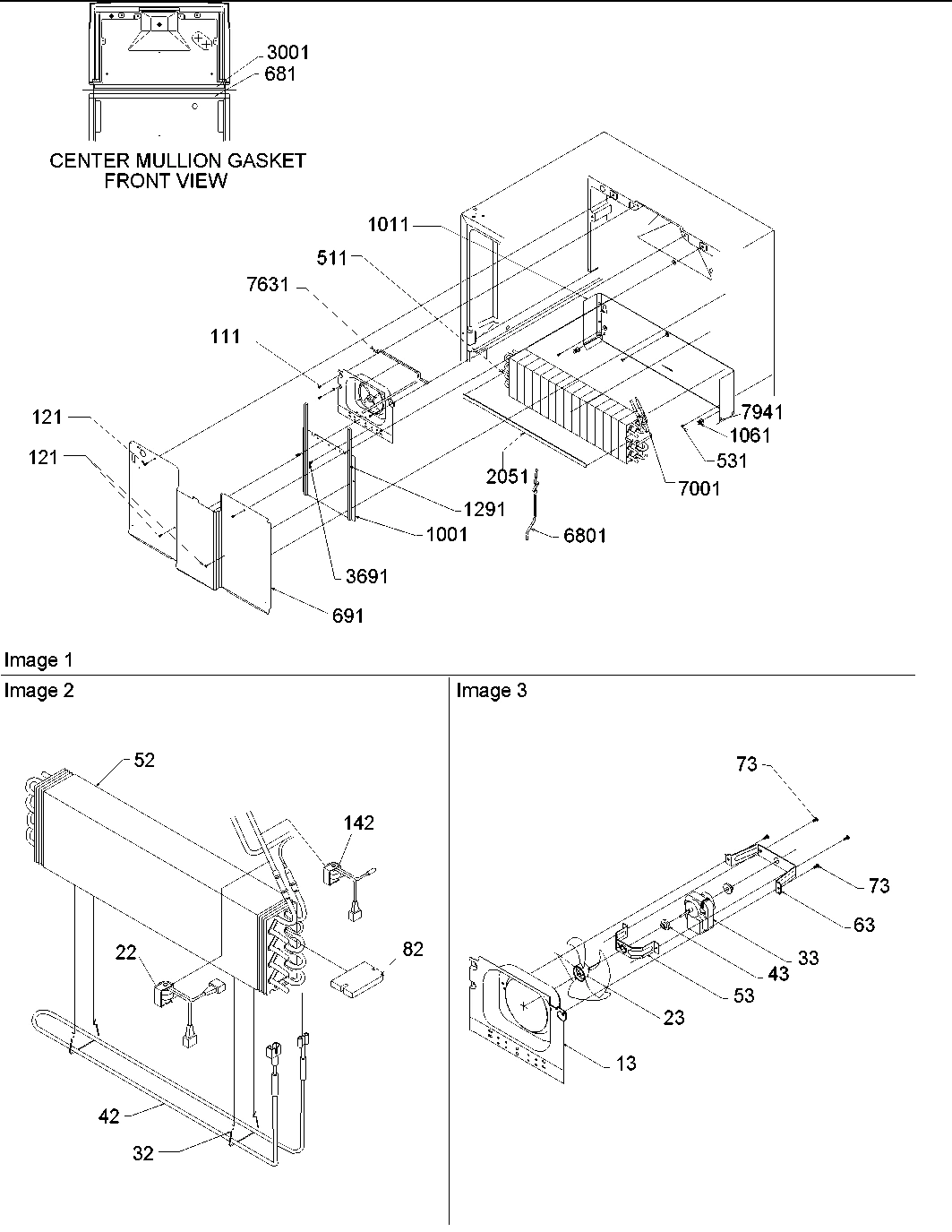 04 - Evaporator & Fan Motor Assy