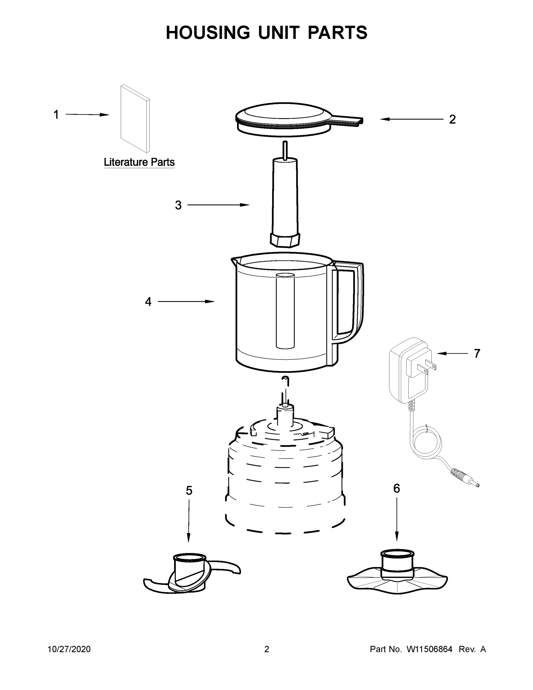 02 - HOUSING UNIT PARTS