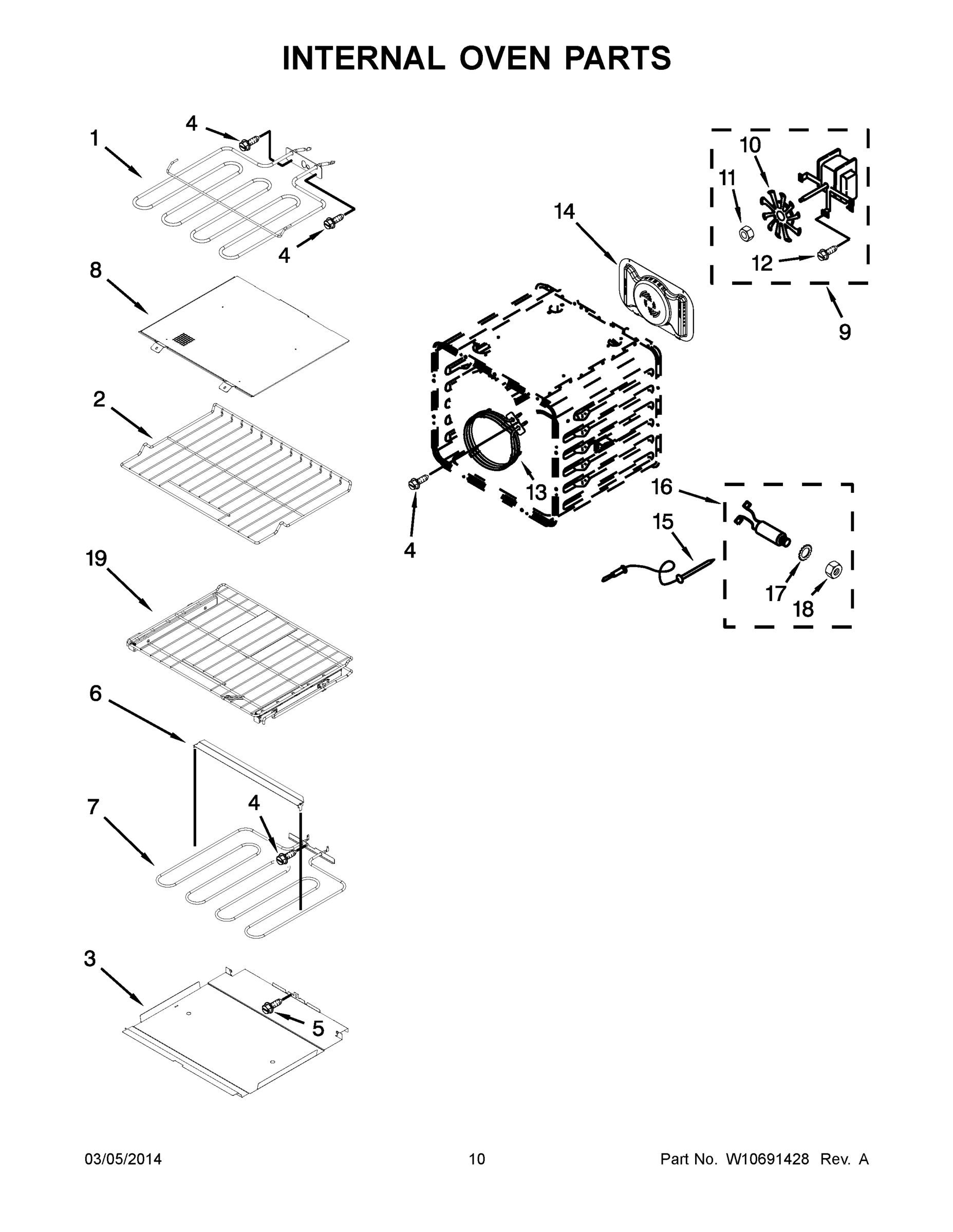 06 - INTERNAL OVEN PARTS
