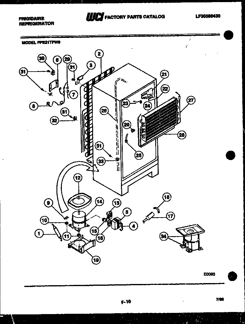 06 - SYSTEM AND AUTOMATIC DEFROST PARTS