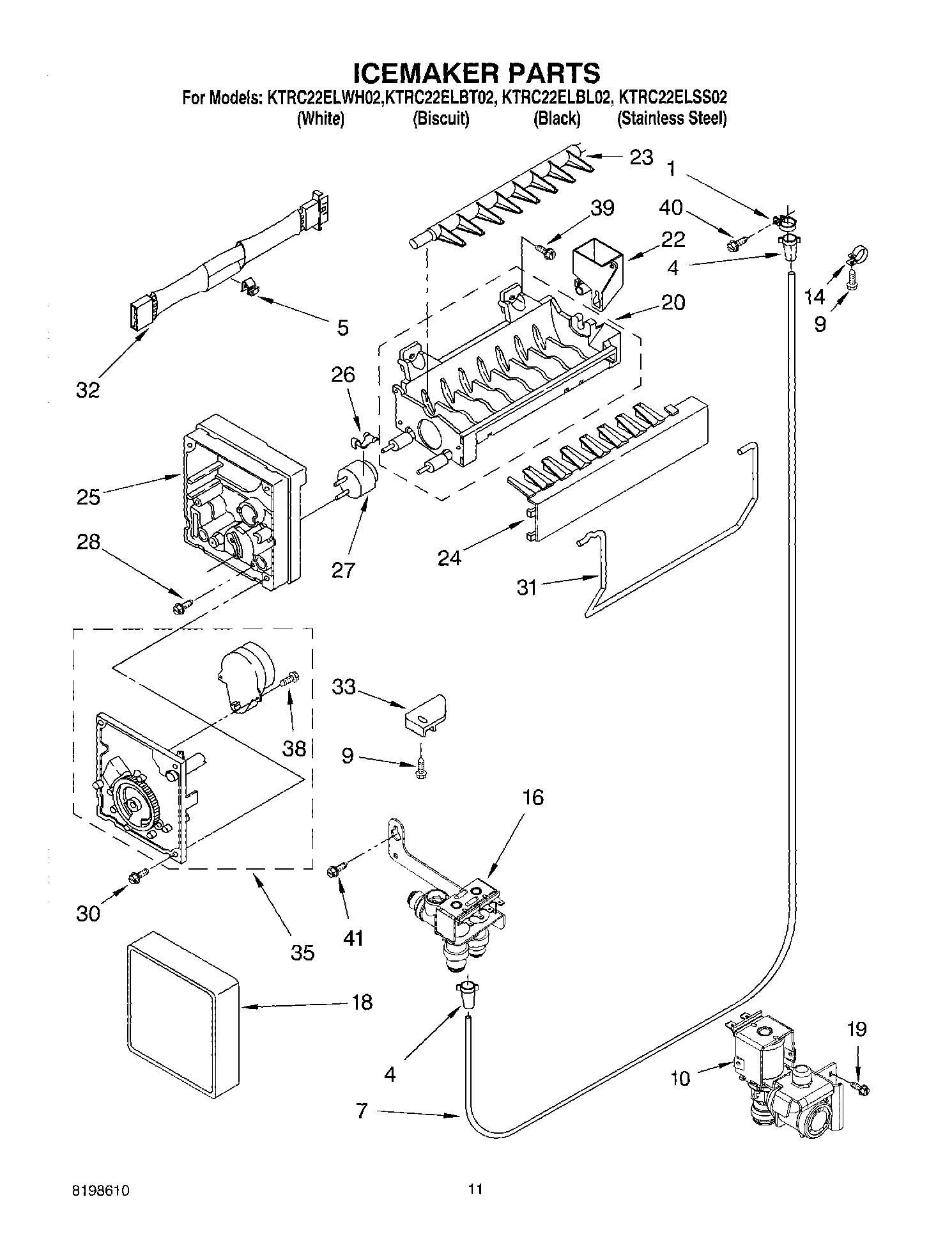 06 - ICEMAKER PARTS