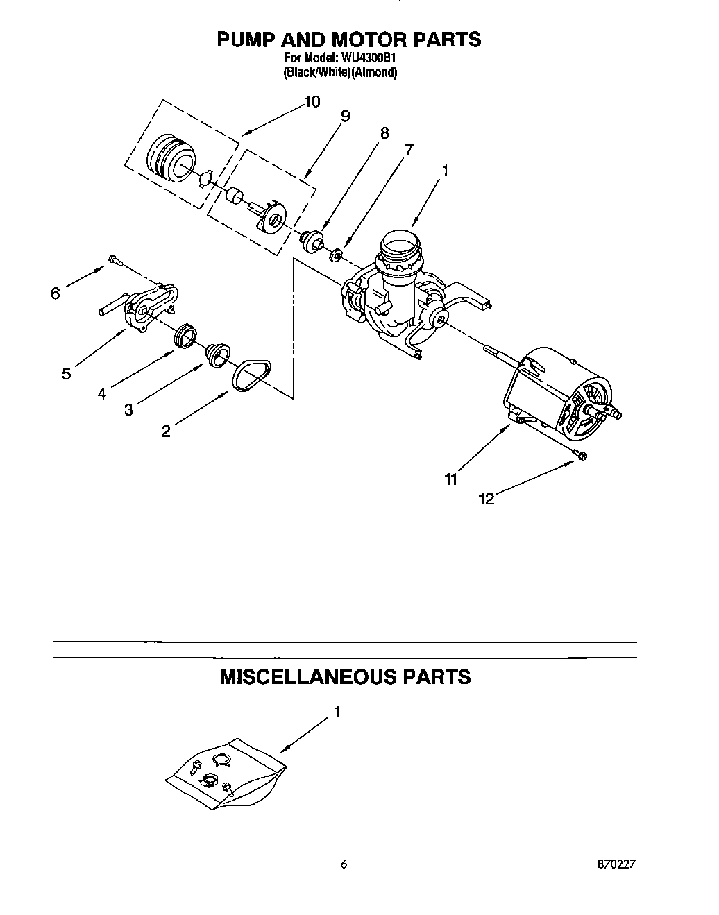 05 - PUMP AND MOTOR, MISCELLANEOUS