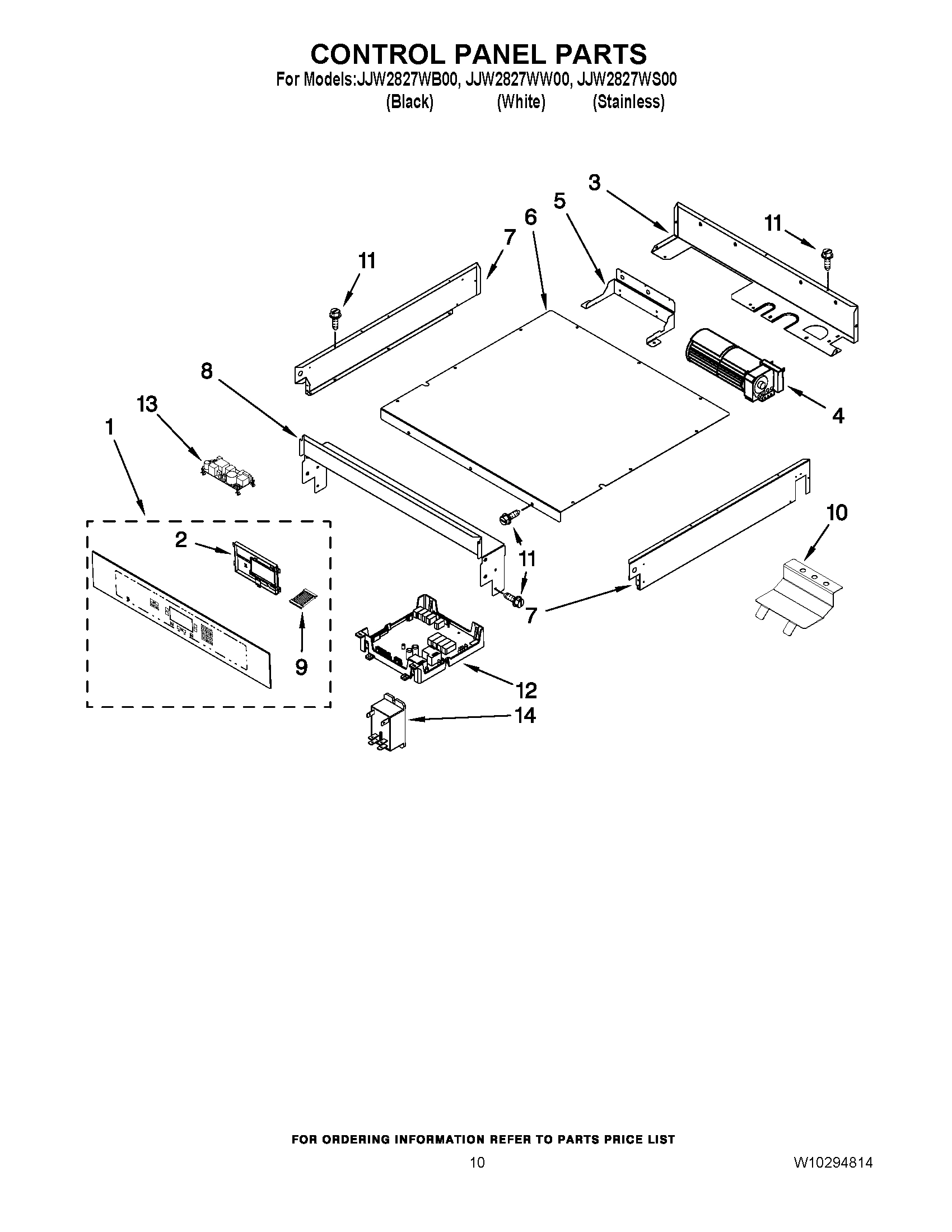 06 - CONTROL PANEL PARTS