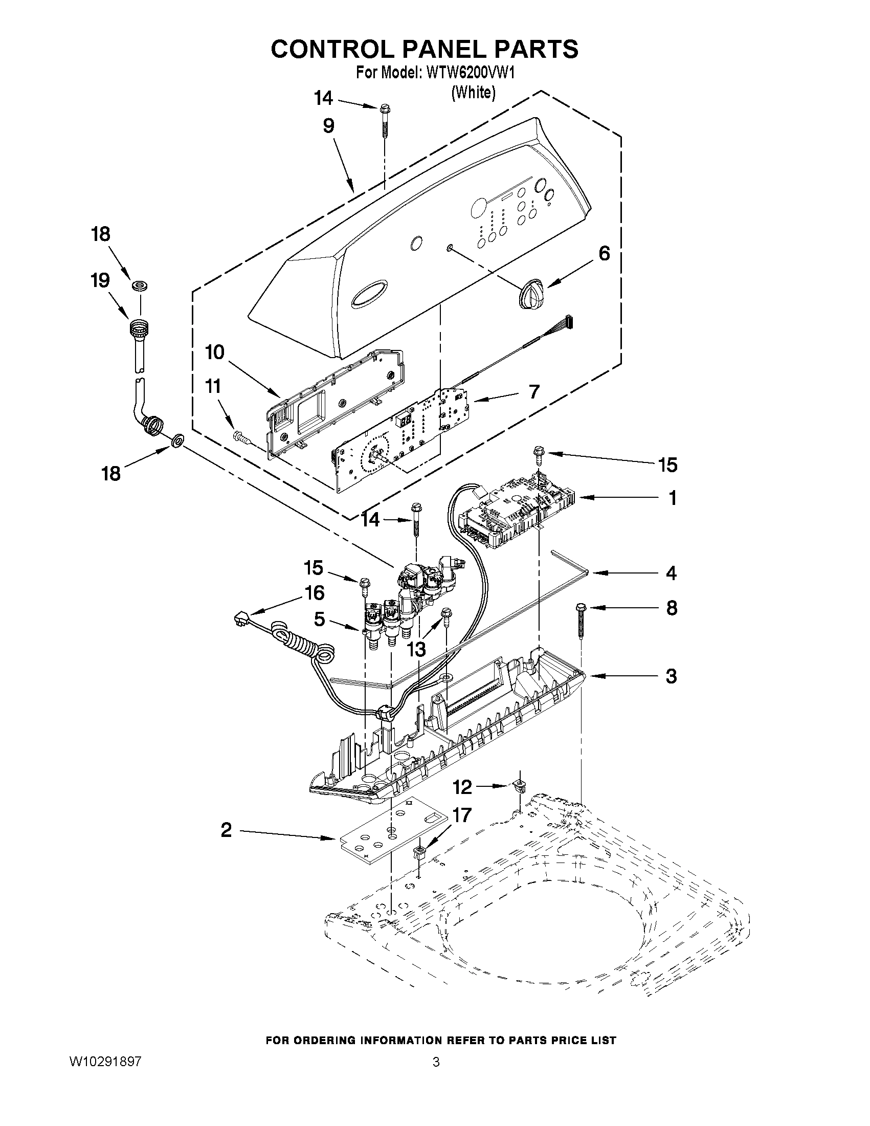 02 - CONTROL PANEL PARTS