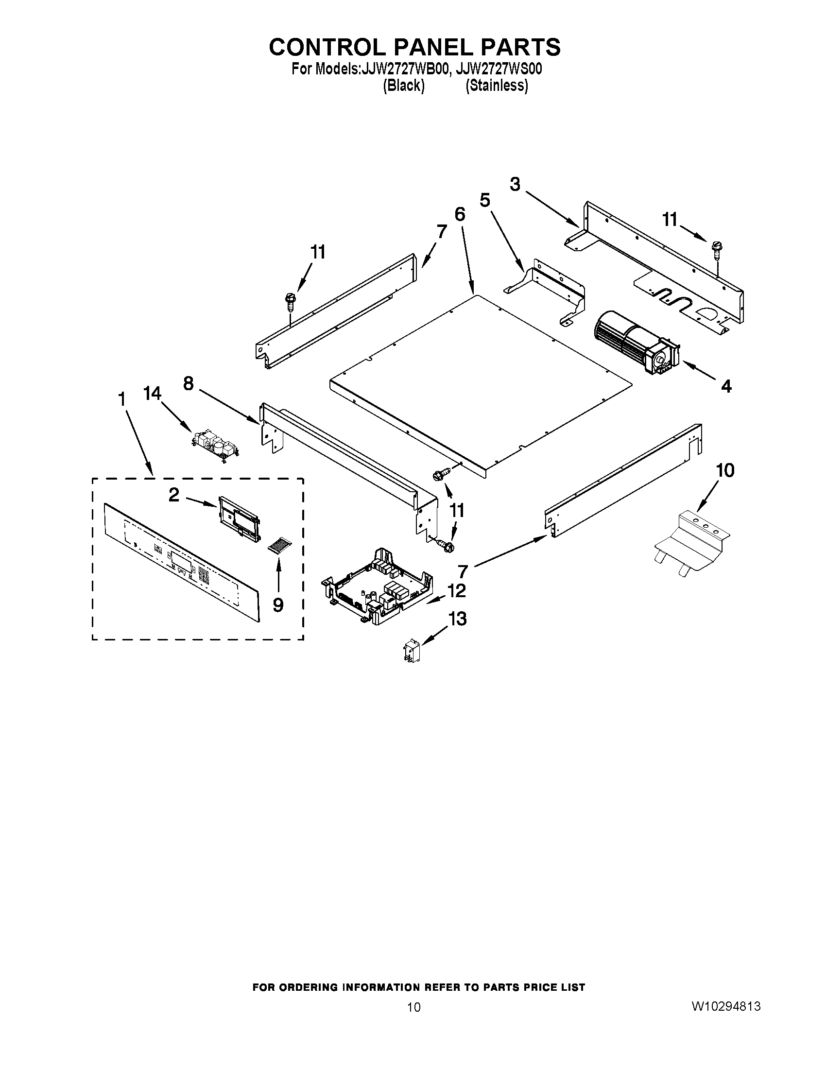 06 - CONTROL PANEL PARTS