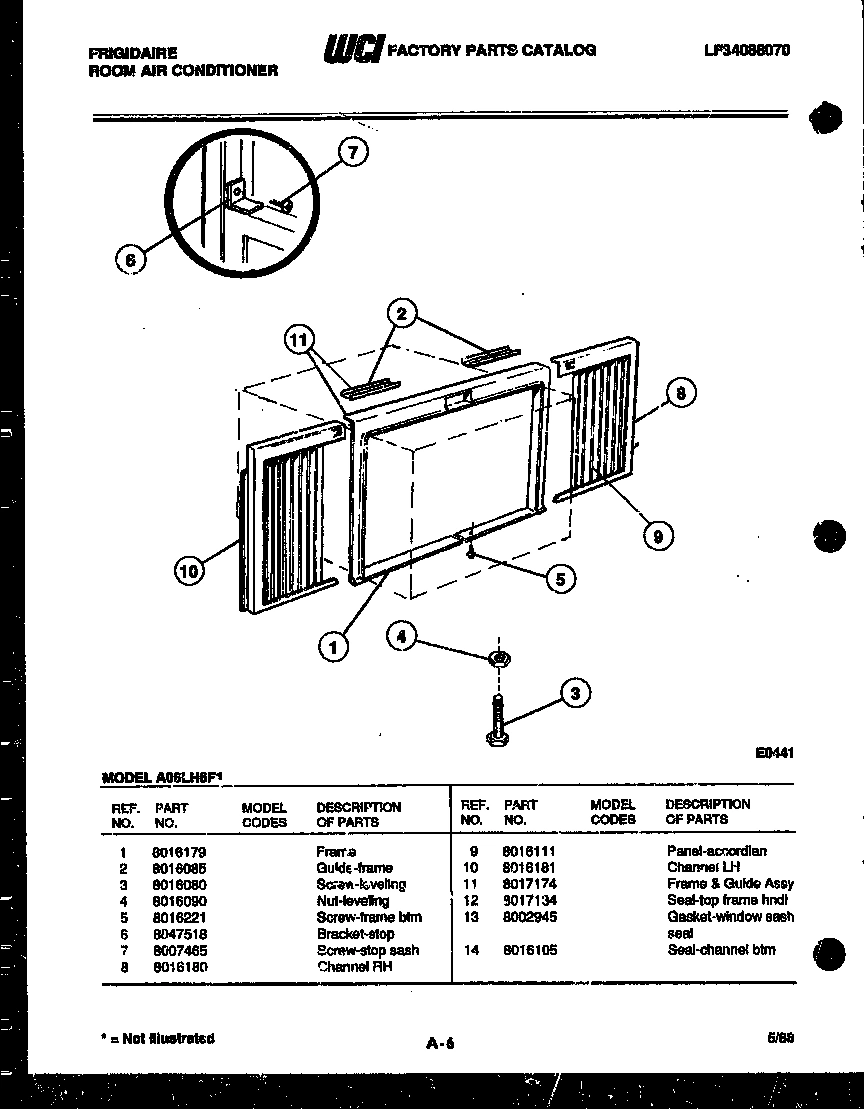 06 - WINDOW MOUNTING PARTS