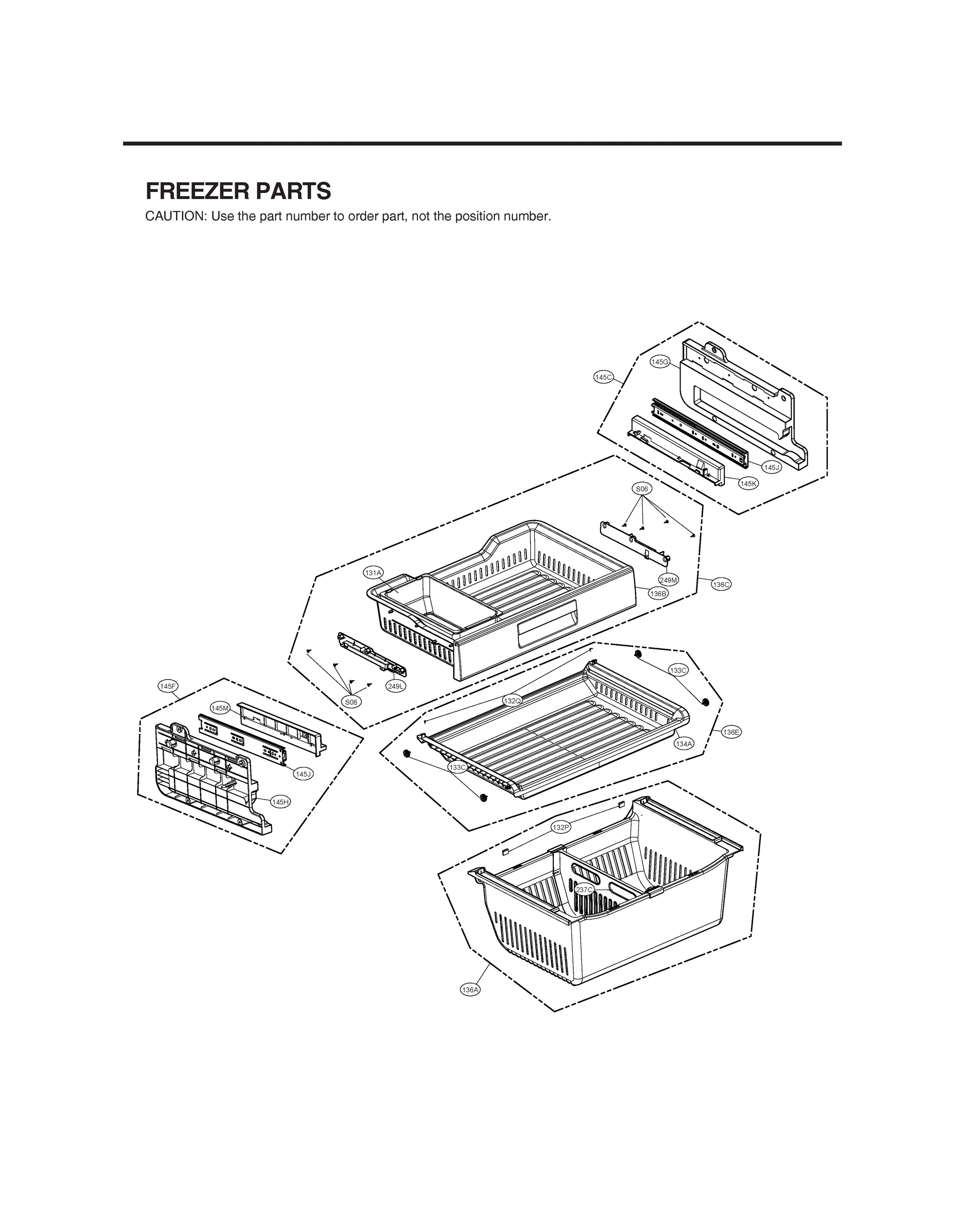 FREEZER PARTS
