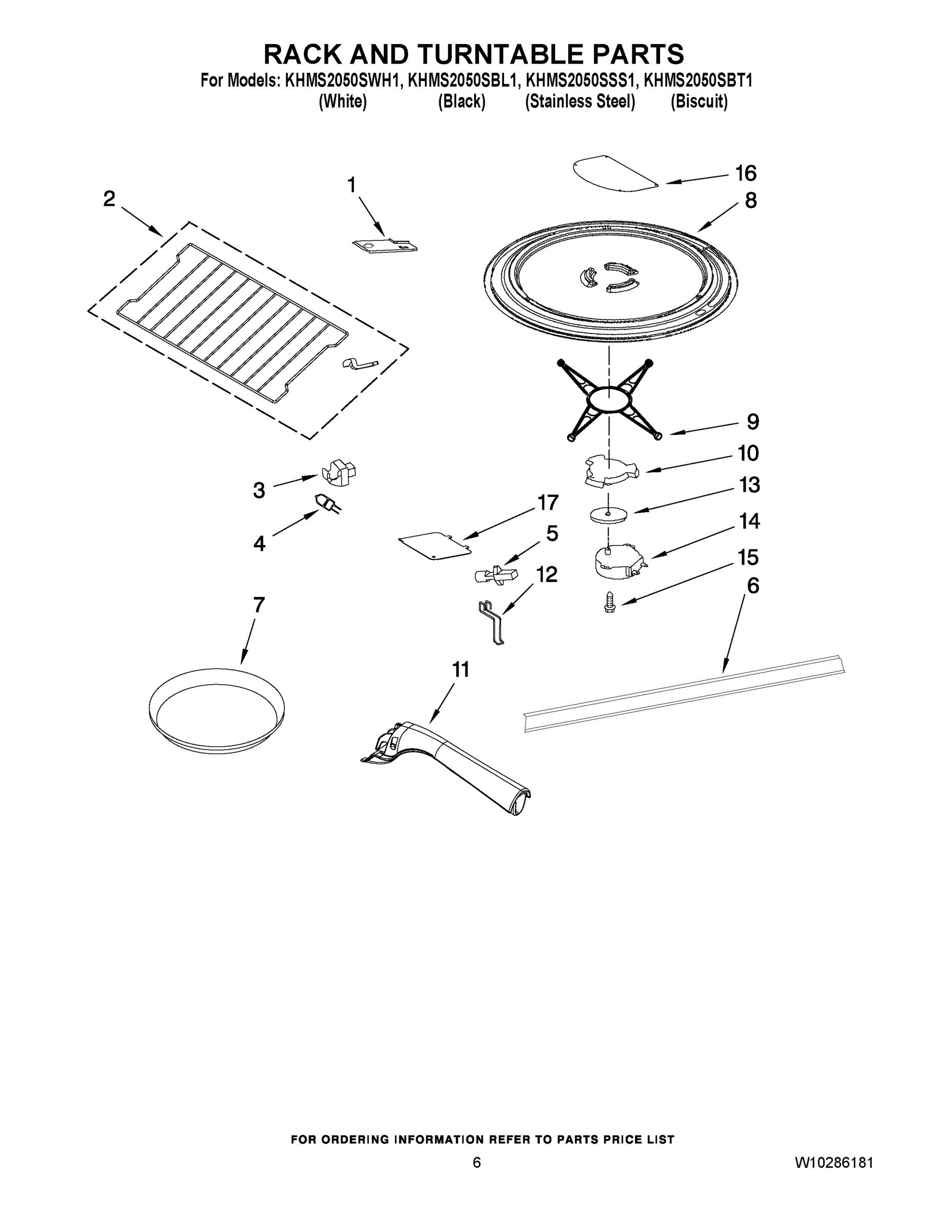 05 - RACK AND TURNTABLE PARTS