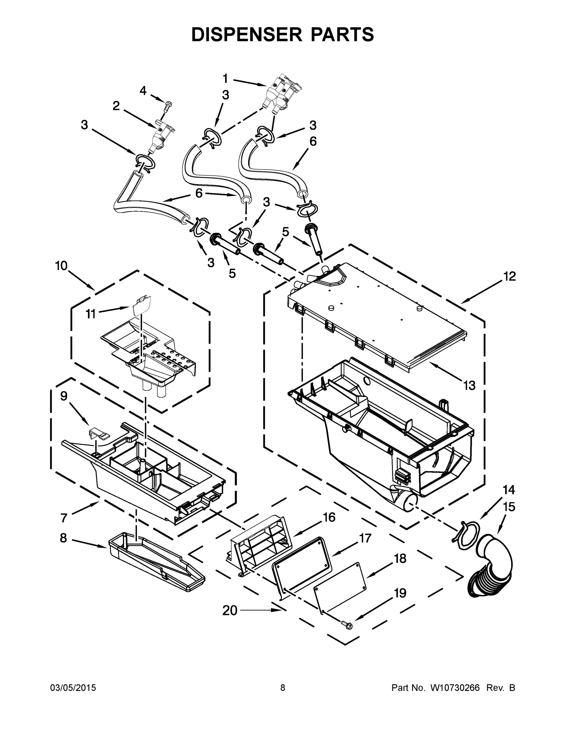 05 - DISPENSER PARTS