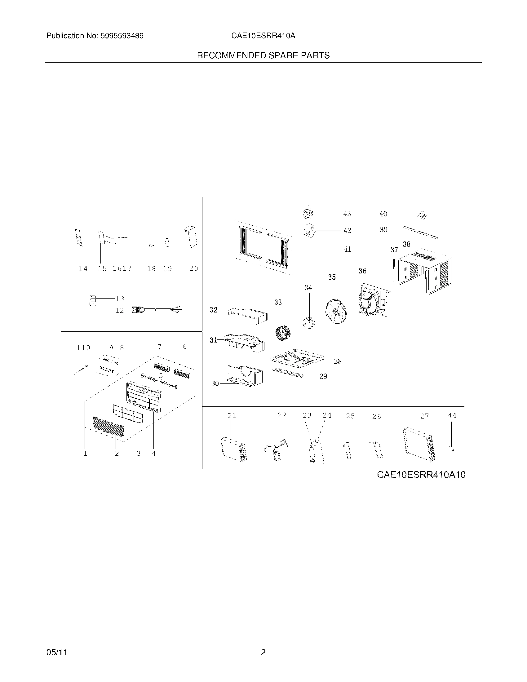 03 - RECOMMENDED SPARE PARTS