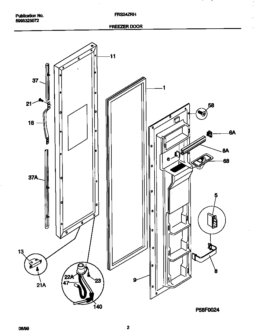 02 - FREEZER DOOR