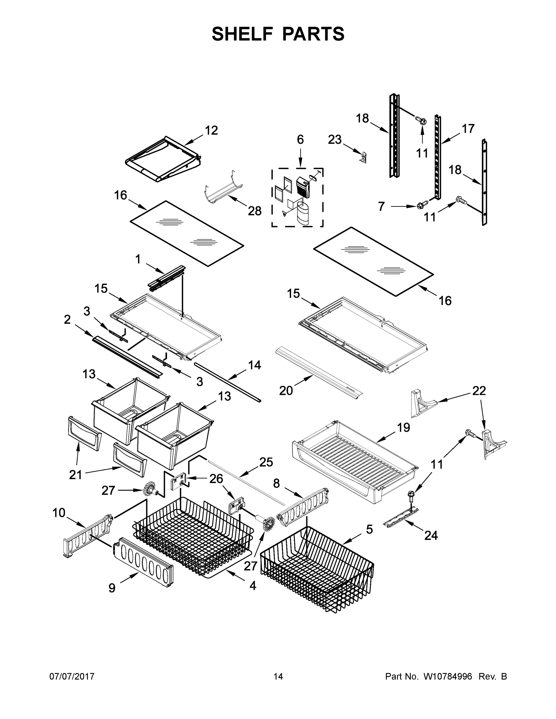 08 - SHELF PARTS