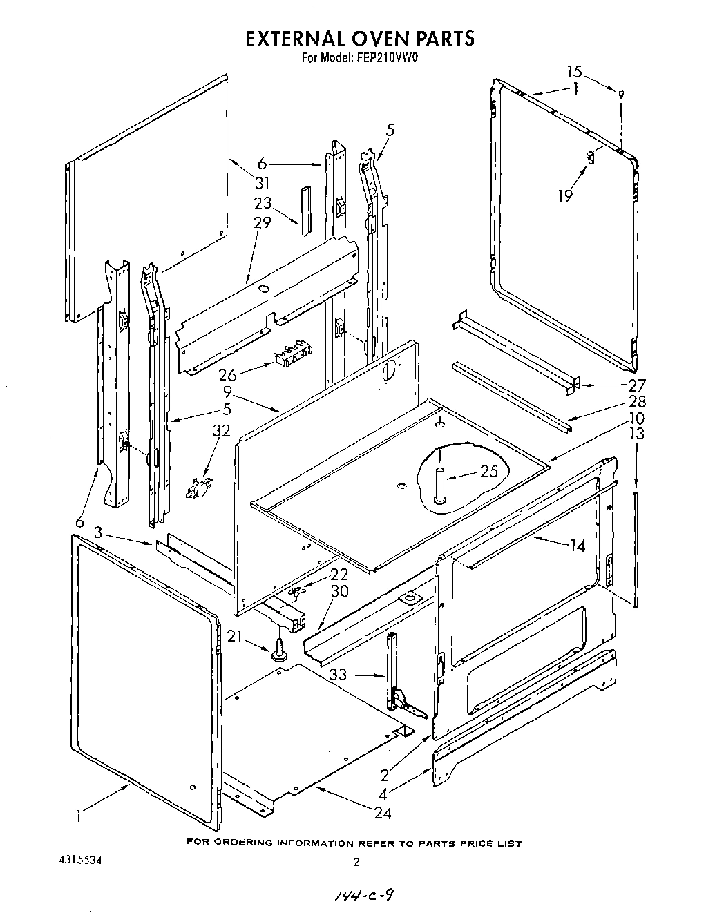 02 - EXTERNAL OVEN , LITERATURE AND OPTIONAL