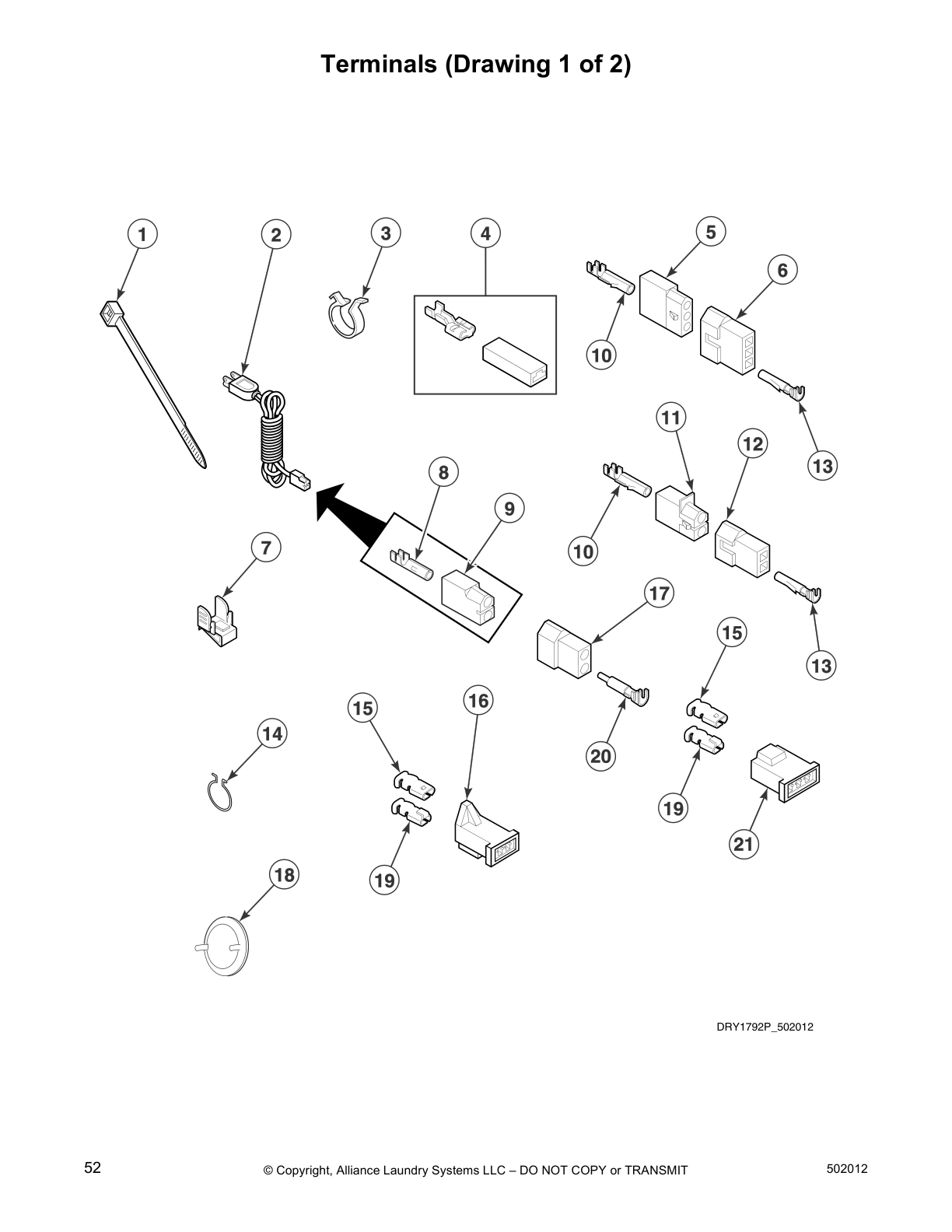 Terminals (Drawing 1 of 2)
