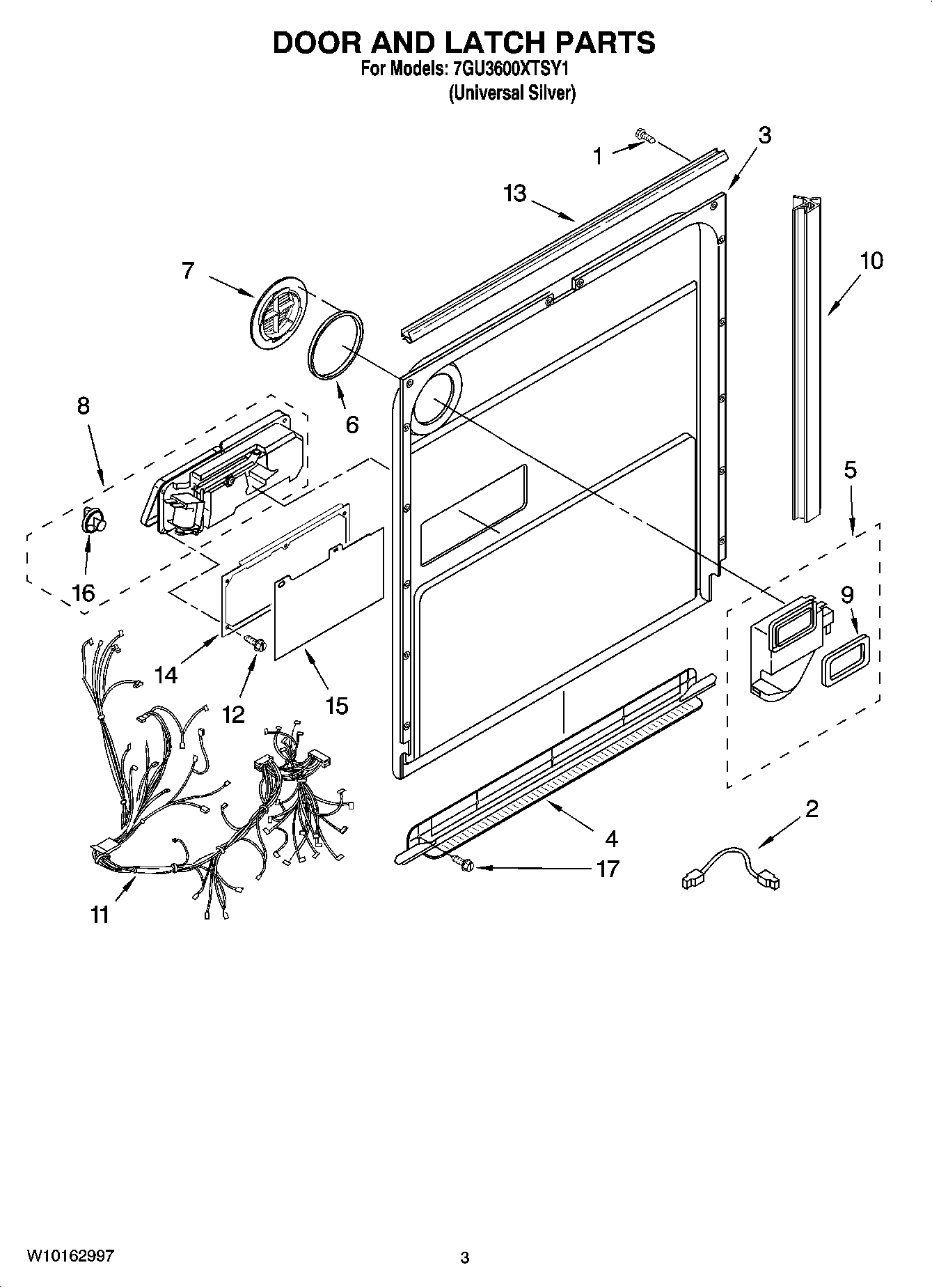 03 - DOOR AND LATCH PARTS