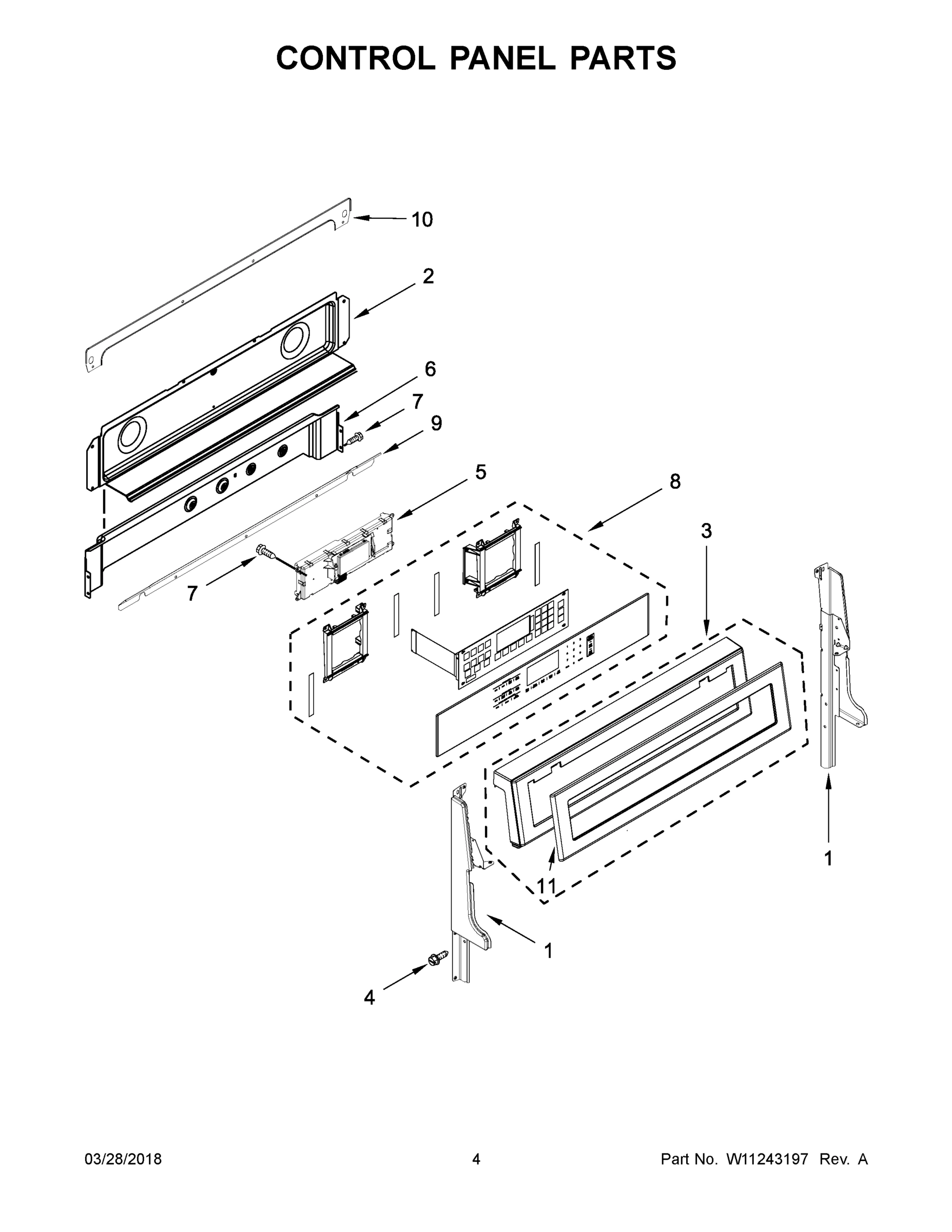 03 - CONTROL PANEL PARTS