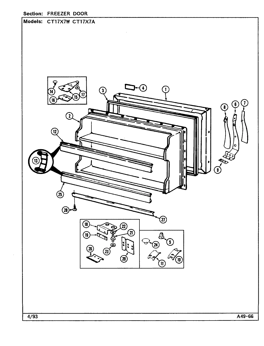 02 - FREEZER DOOR