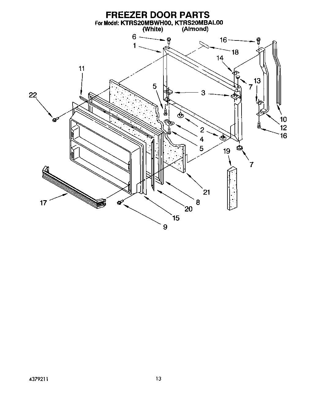 08 - FREEZER DOOR