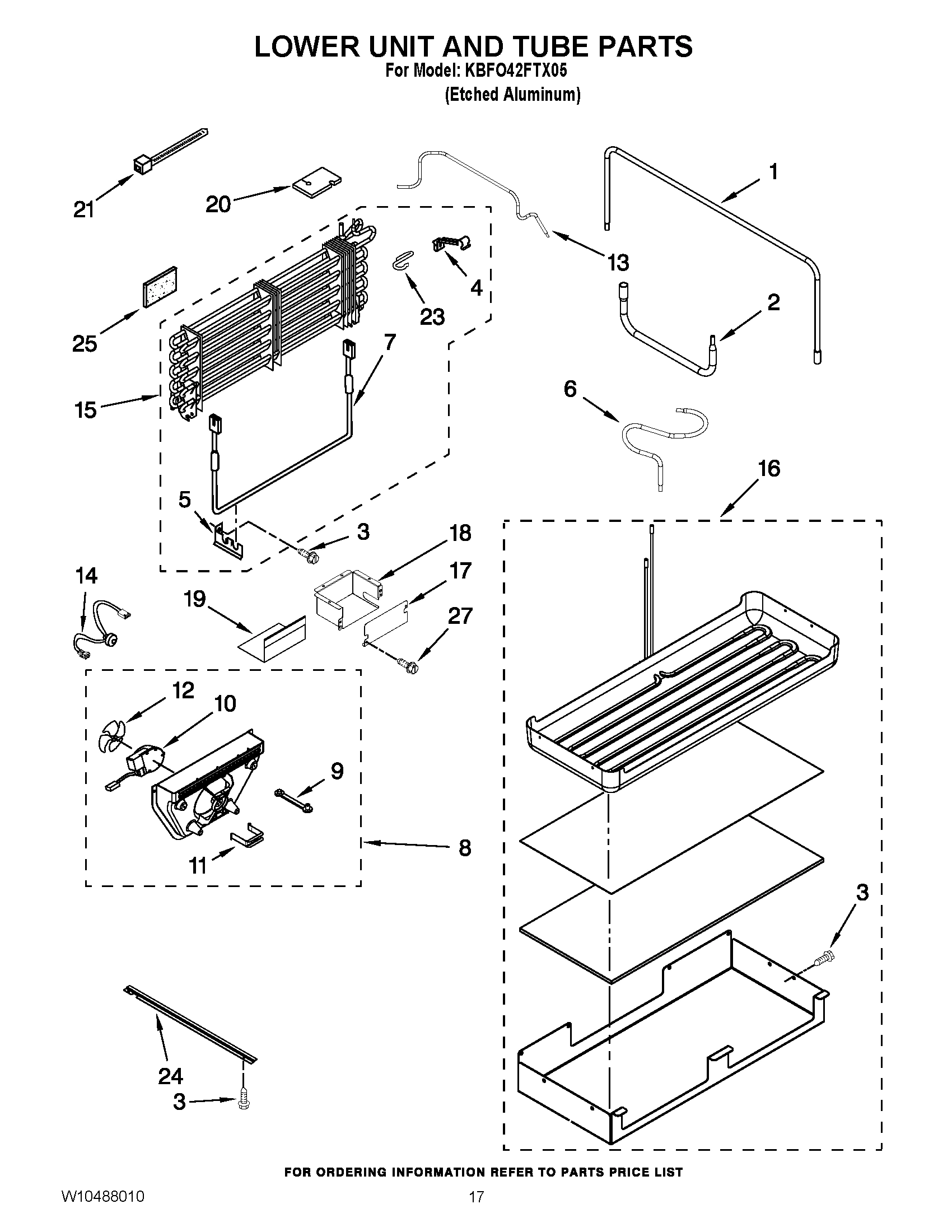 10 - LOWER UNIT AND TUBE PARTS