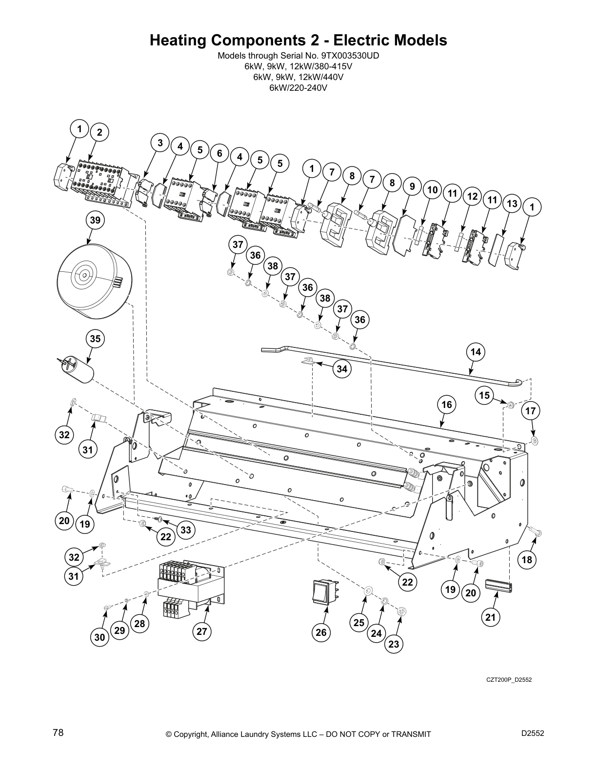 Heating Components 2 - Electric Models