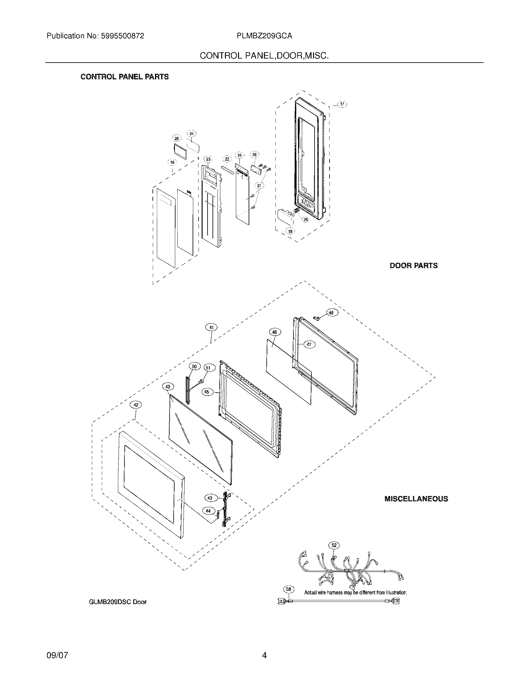 05 - CONTROL PANEL/DOOR/MISC