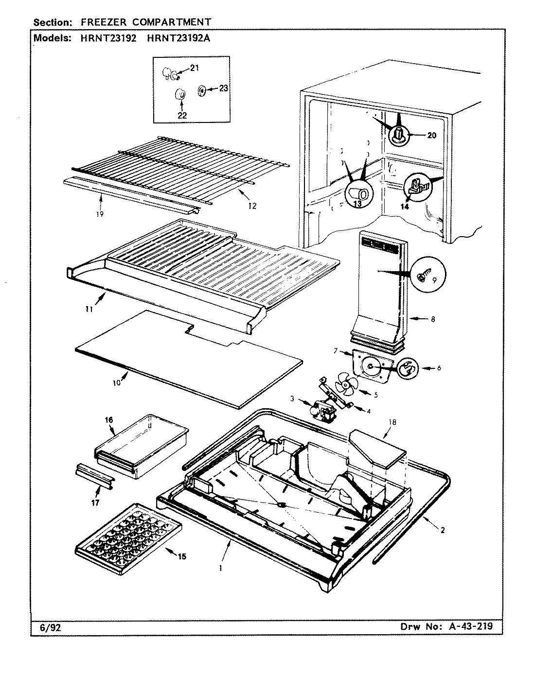 02 - FREEZER COMPARTMENT