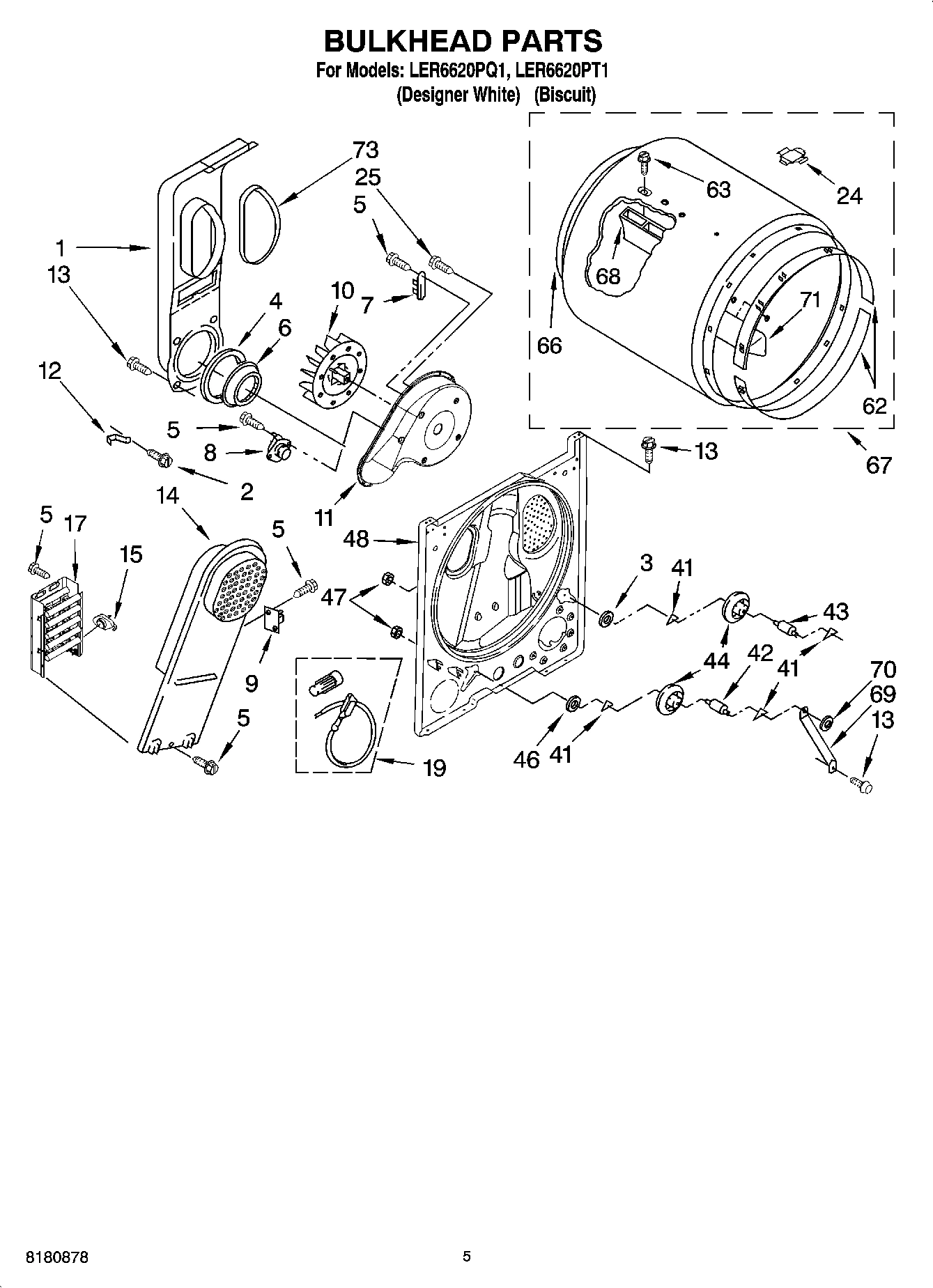 03 - BULKHEAD PARTS, OPTIONAL PARTS (NOT INCLUDED)