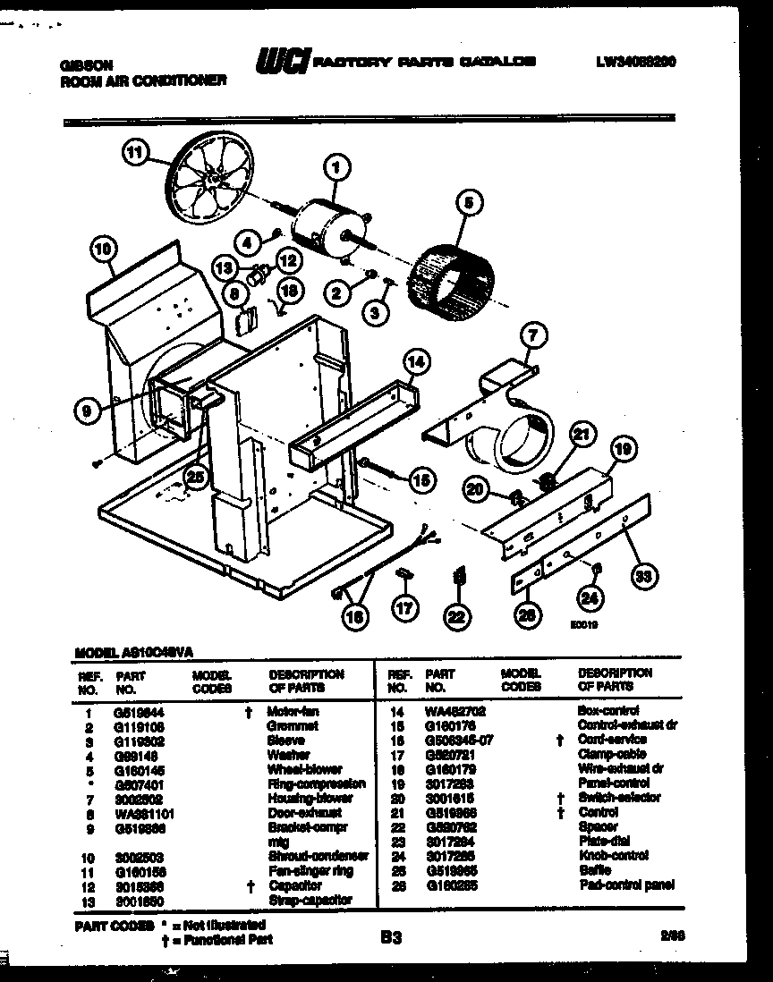 03 - ELECTRICAL AND AIR HANDLING PARTS