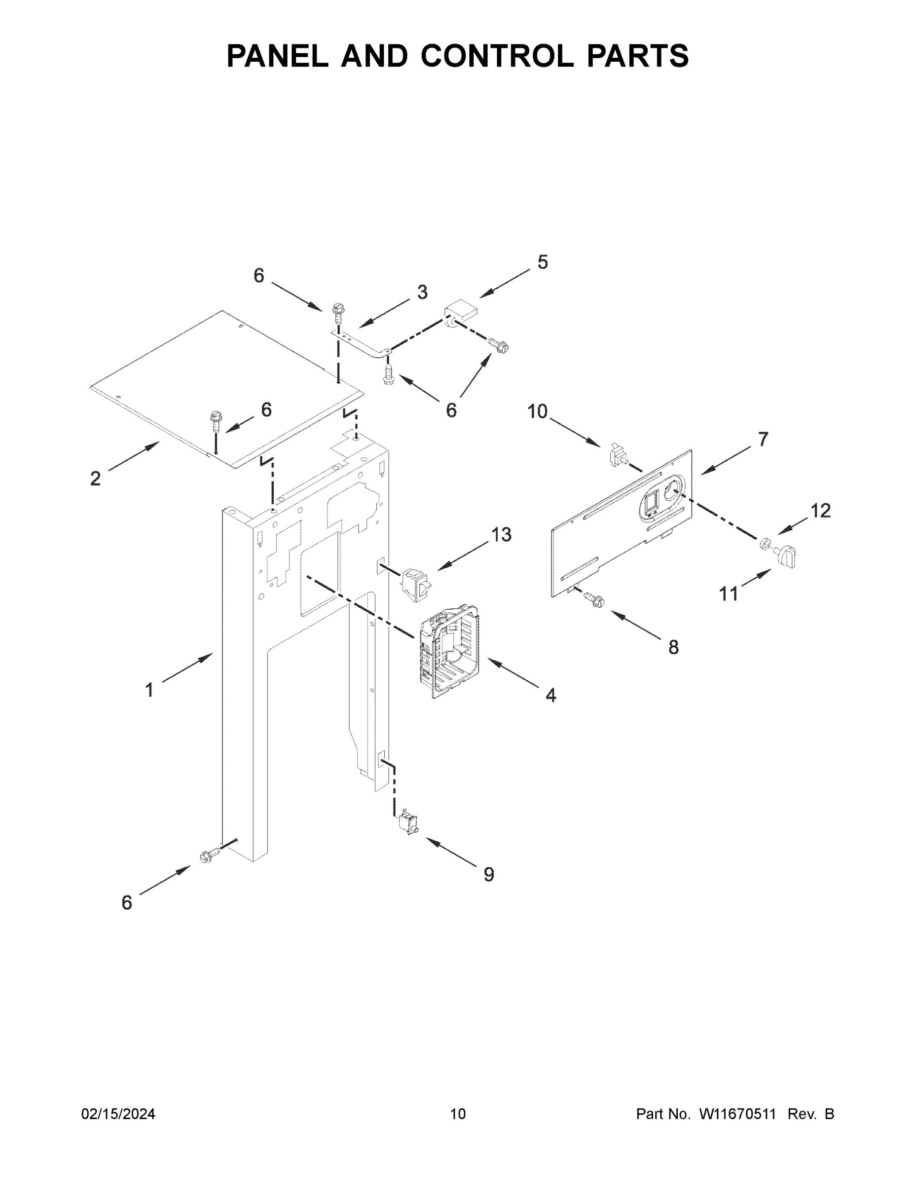06 - PANEL AND CONTROL PARTS