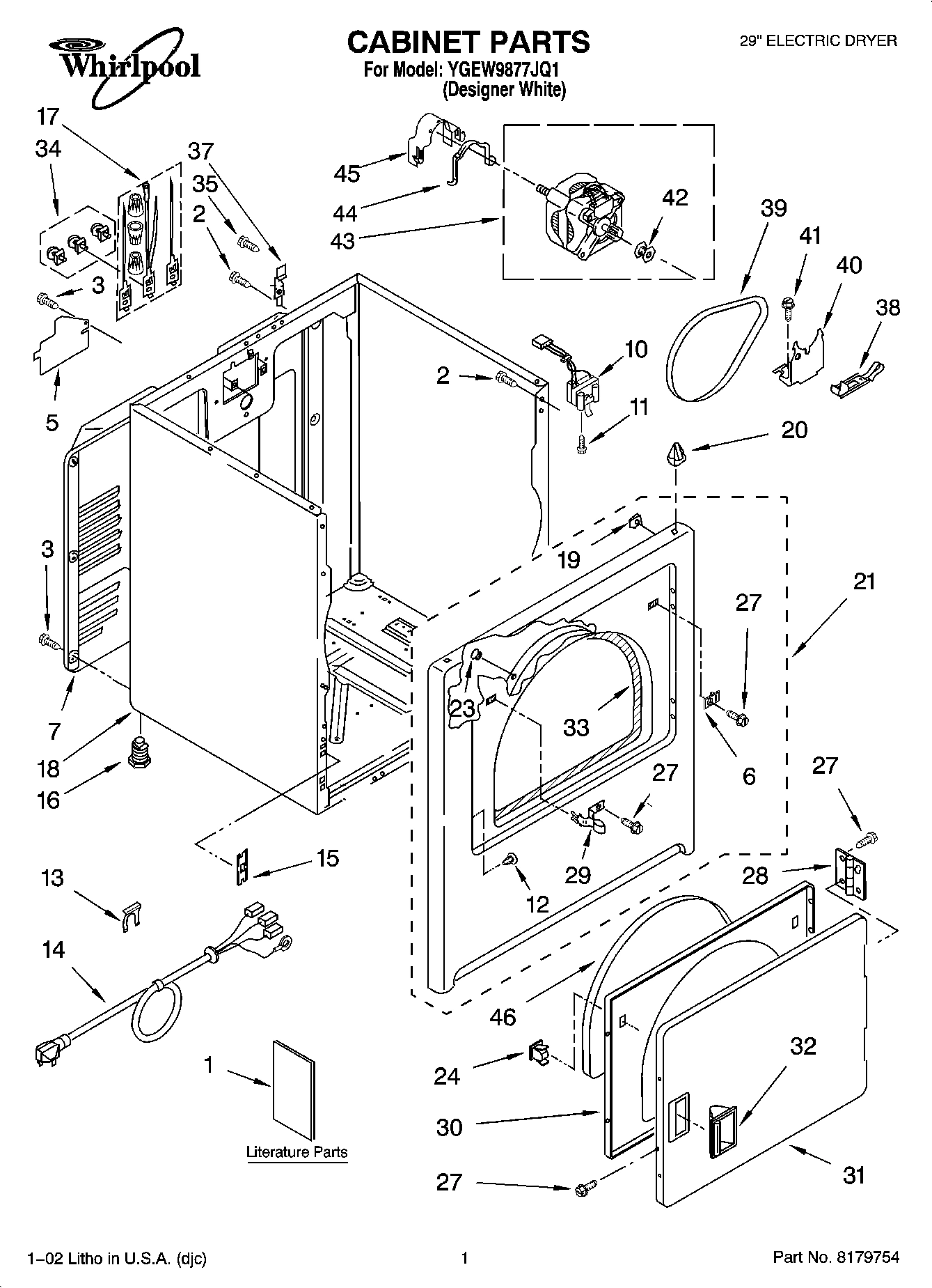 01 - CABINET PARTS