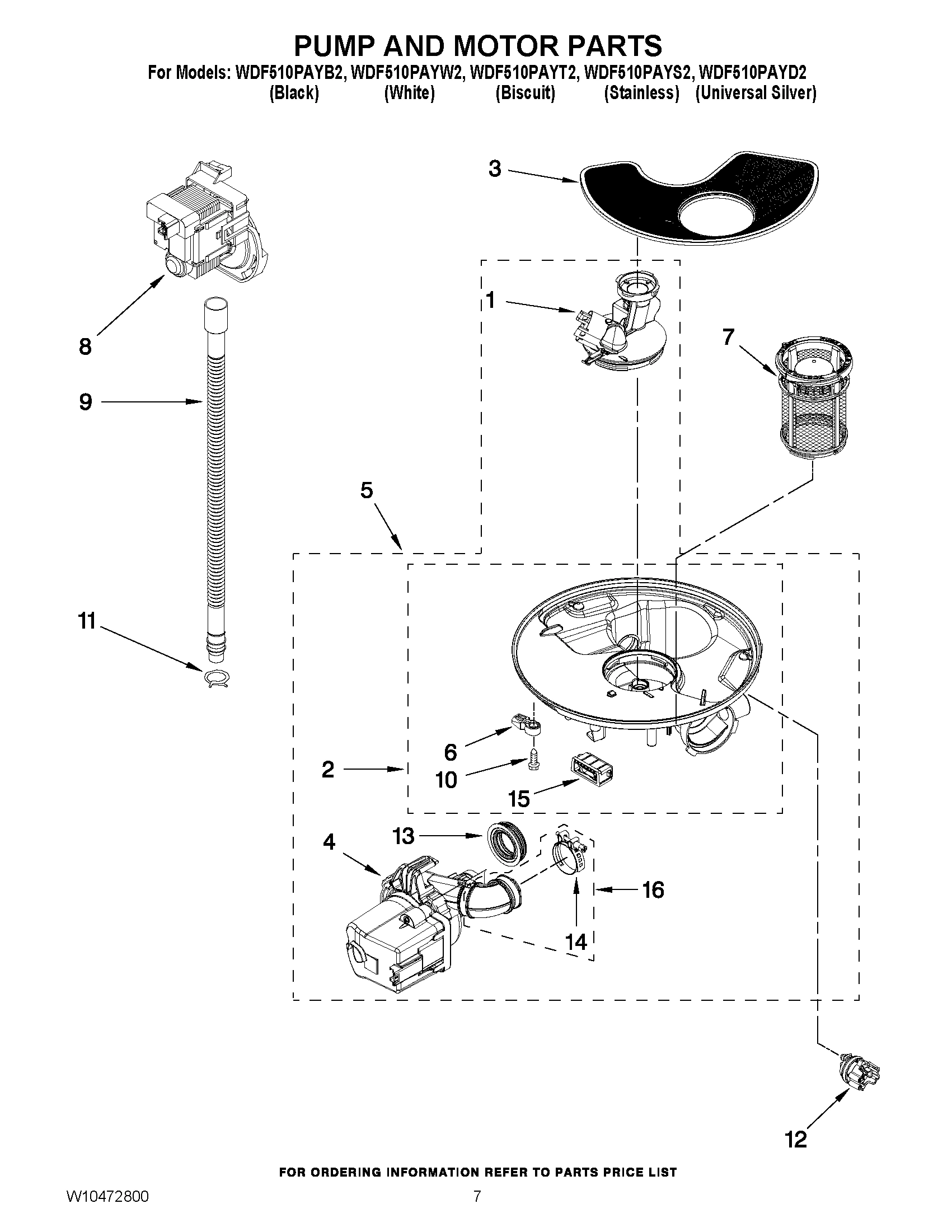 06 - PUMP AND MOTOR PARTS