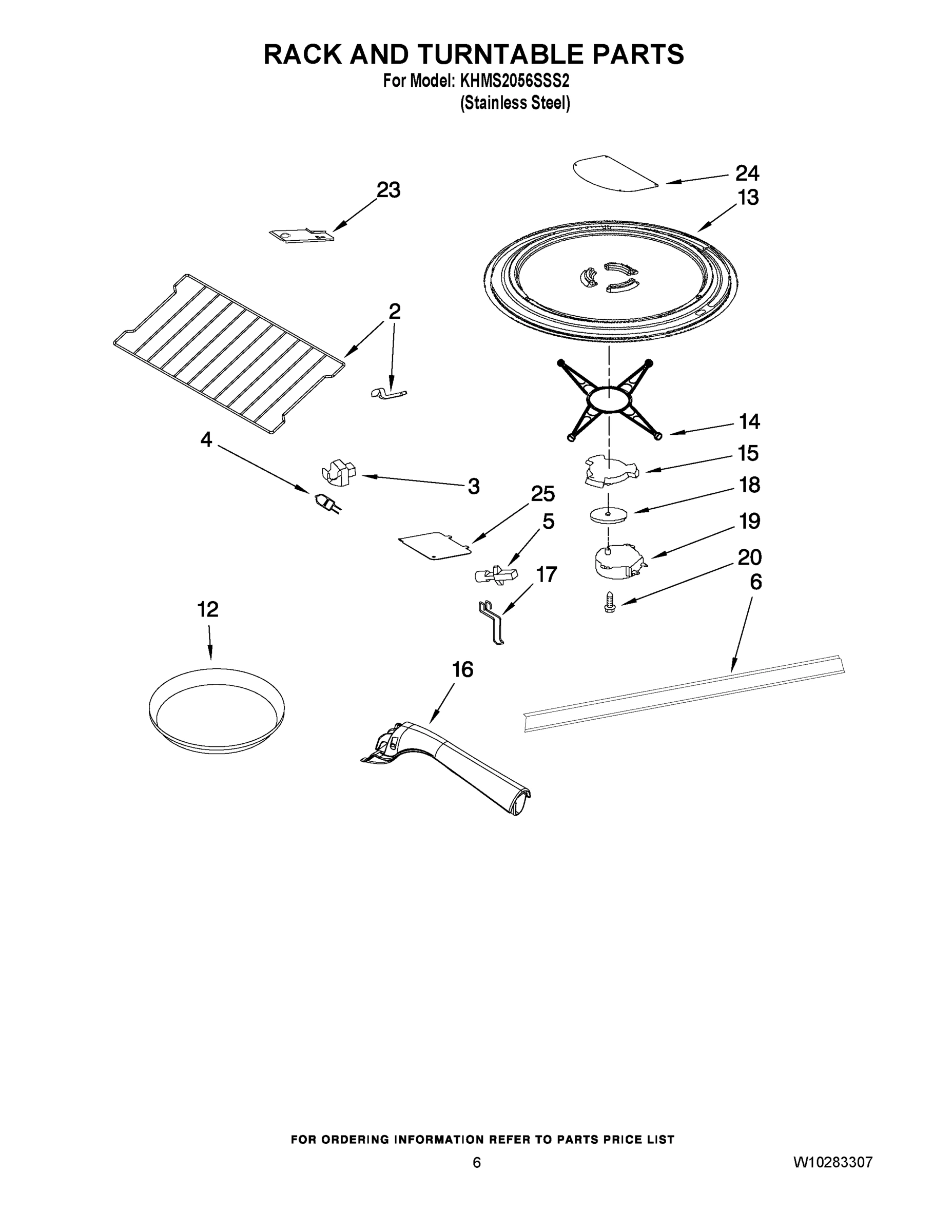 05 - RACK AND TURNTABLE PARTS