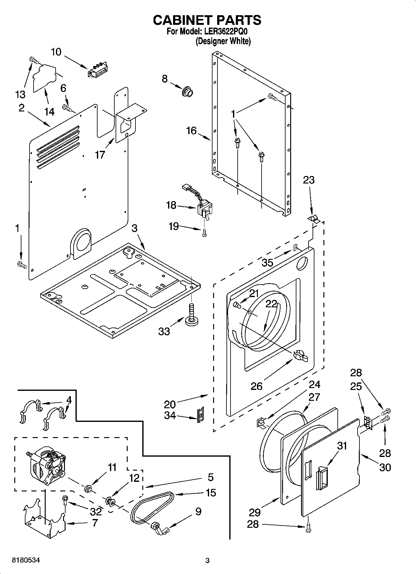 02 - CABINET PARTS