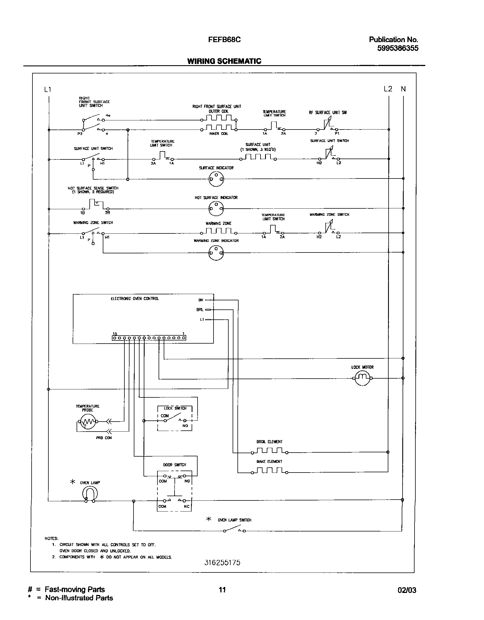 11 - WIRING SCHEMATIC