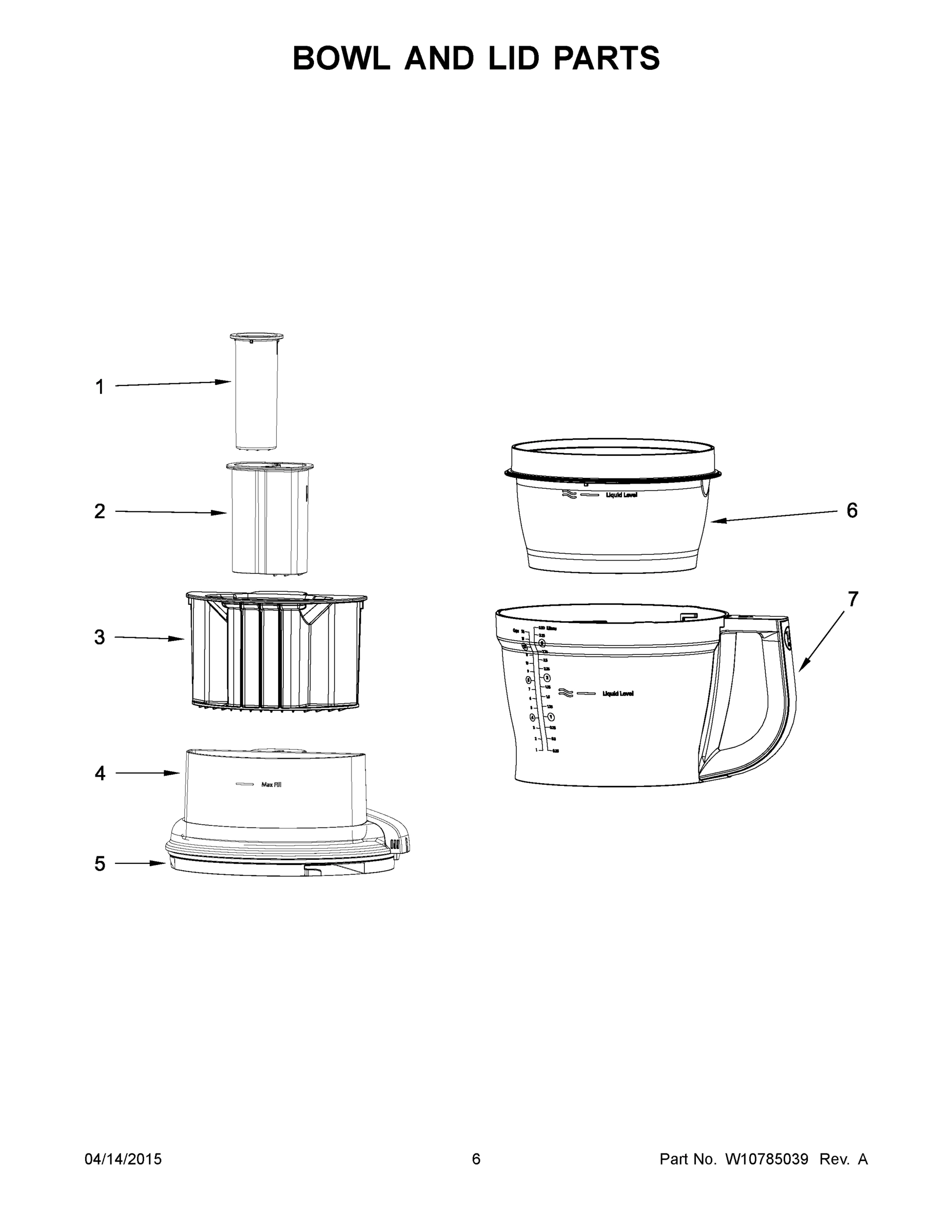 04 - BOWL AND LID PARTS