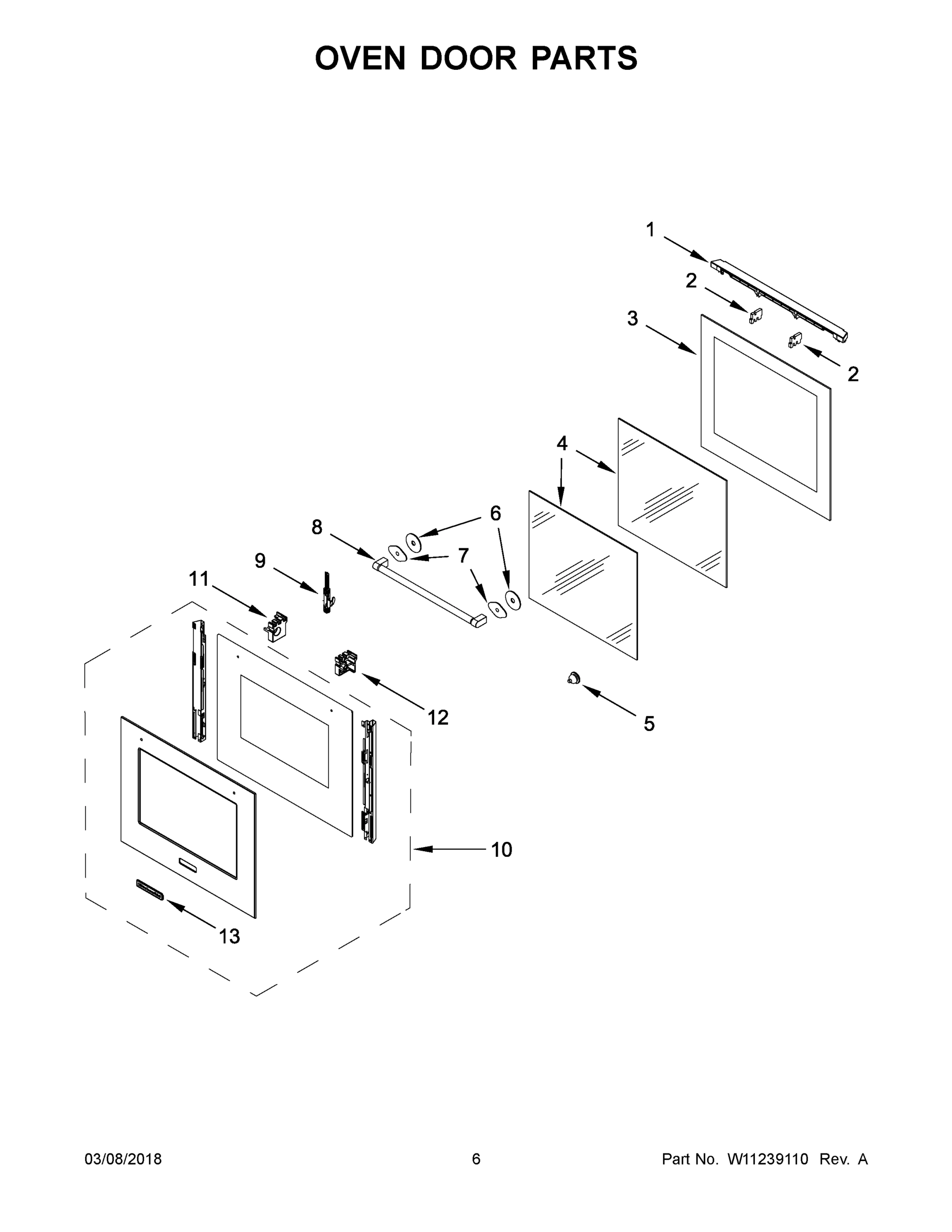 04 - OVEN DOOR PARTS