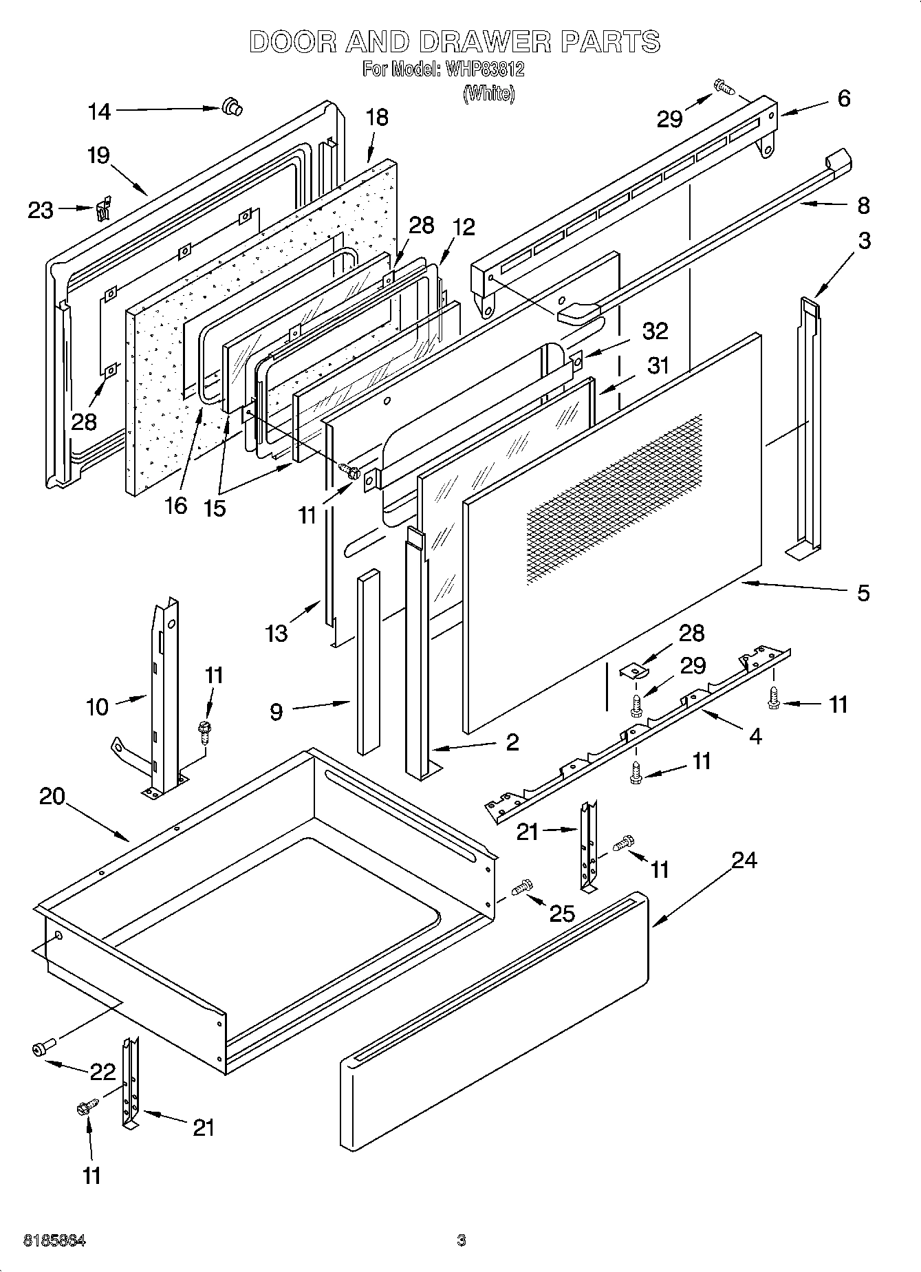03 - DOOR AND DRAWER PARTS