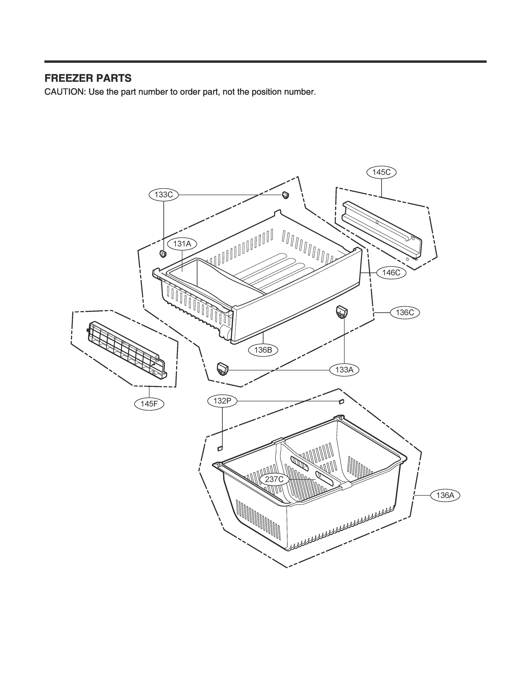 FREEZER PARTS