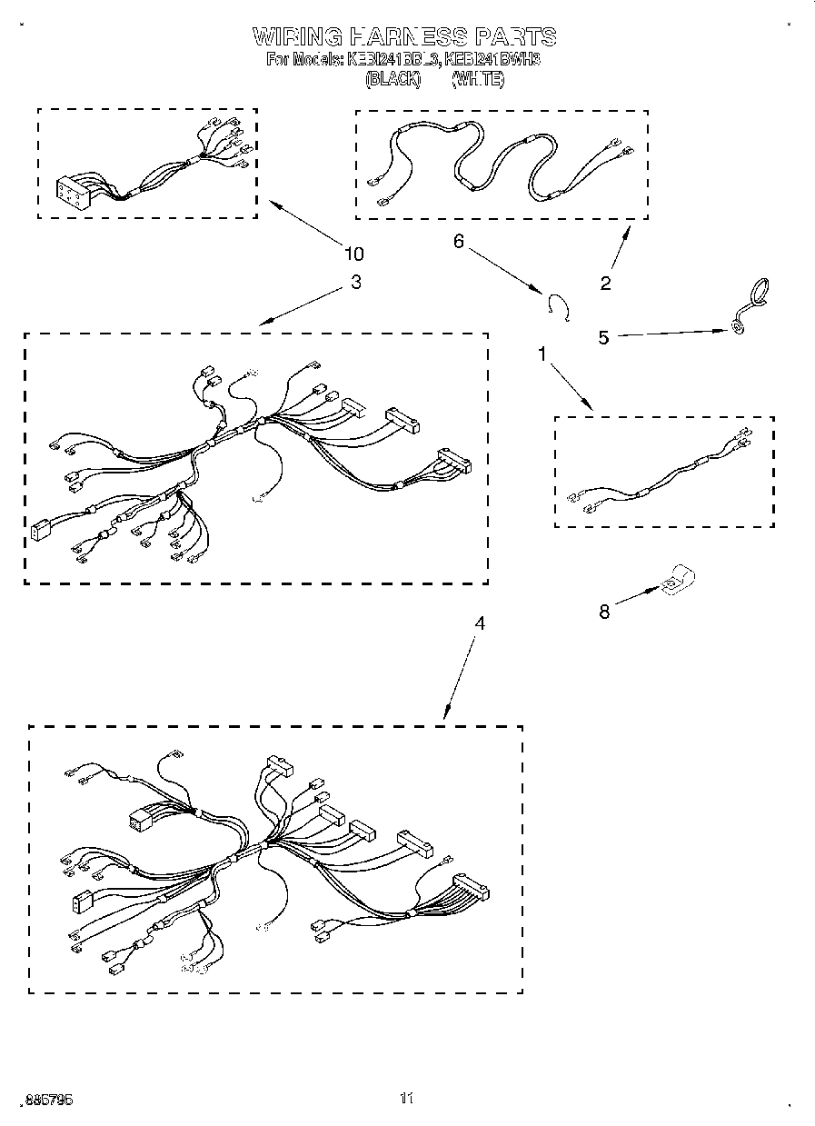 08 - WIRING HARNESS, OPTIONAL PARTS