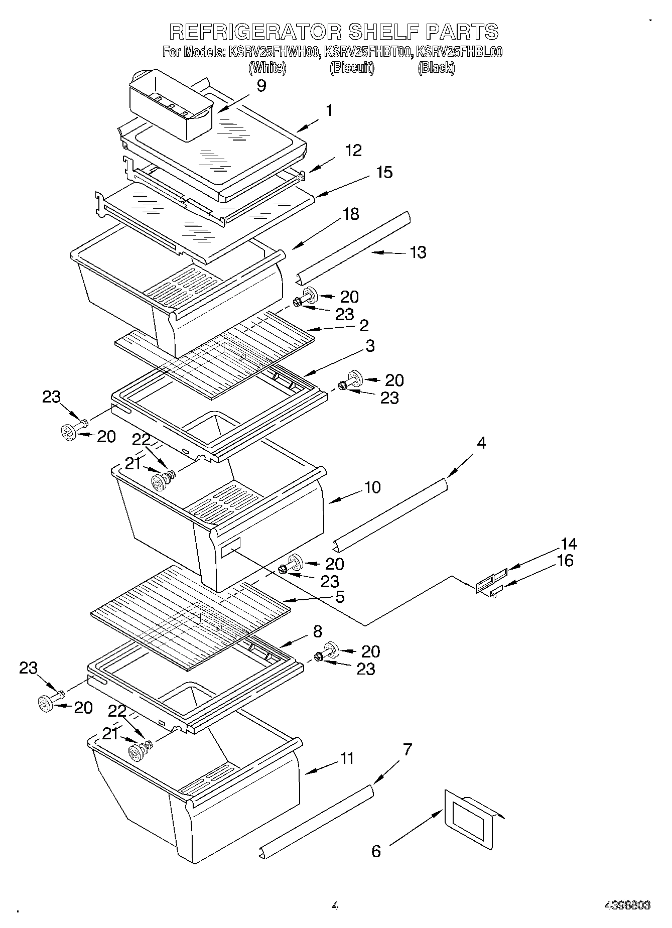 03 - REFRIGERATOR SHELF