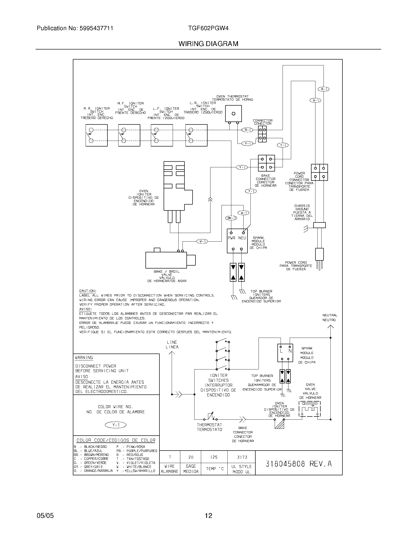 12 - WIRING DIAGRAM