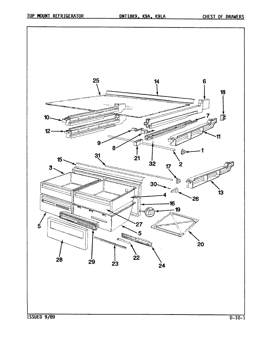 01 - CHEST OF DRAWERS