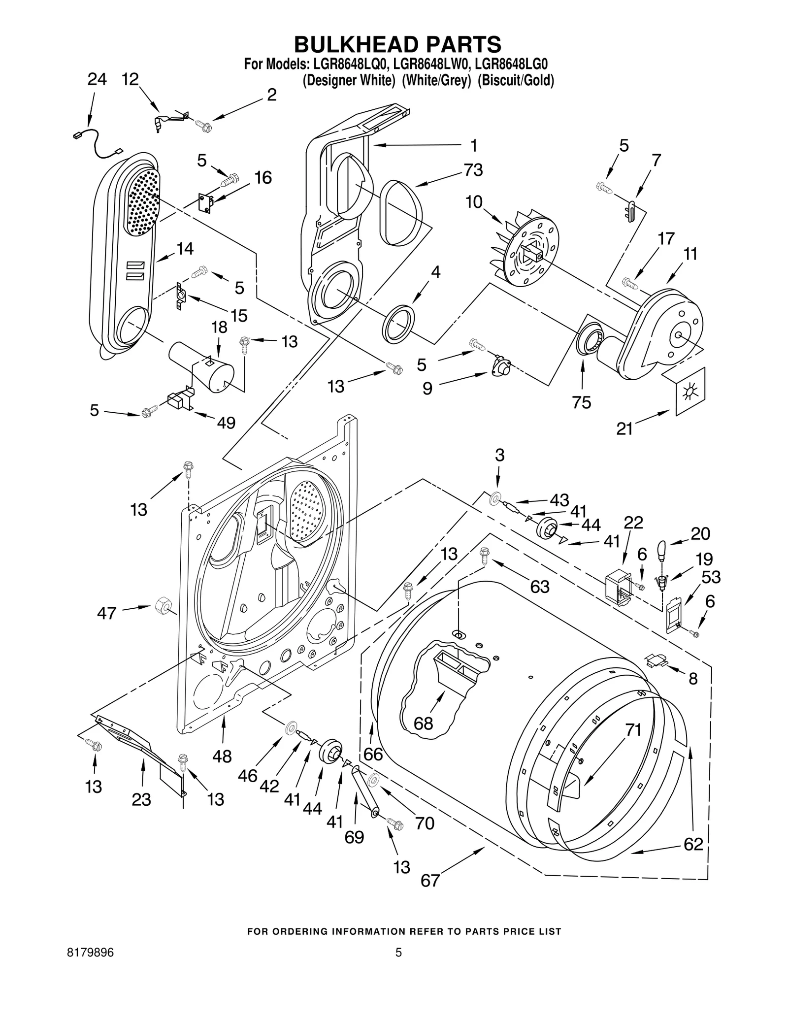 BULKHEAD PARTS