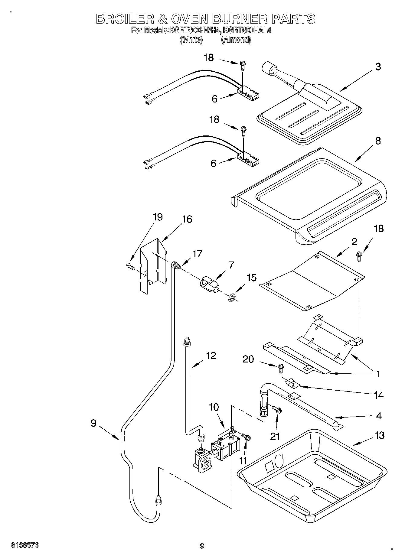 06 - BROILER AND OVEN BURNER