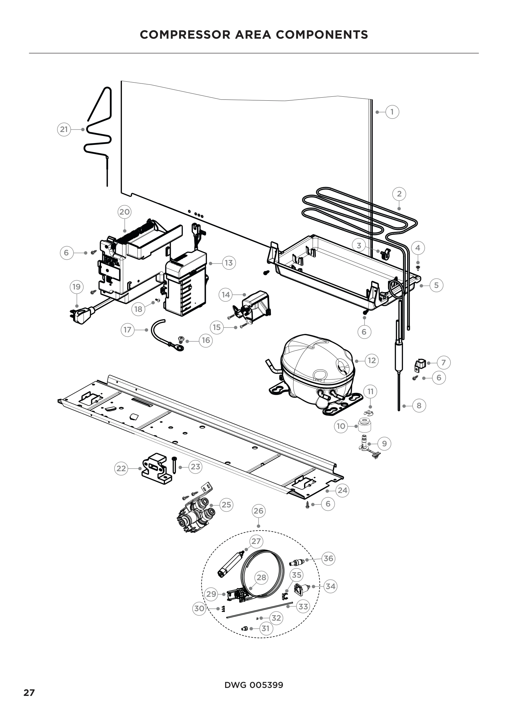COMPRESSOR AREA COMPONENTS
