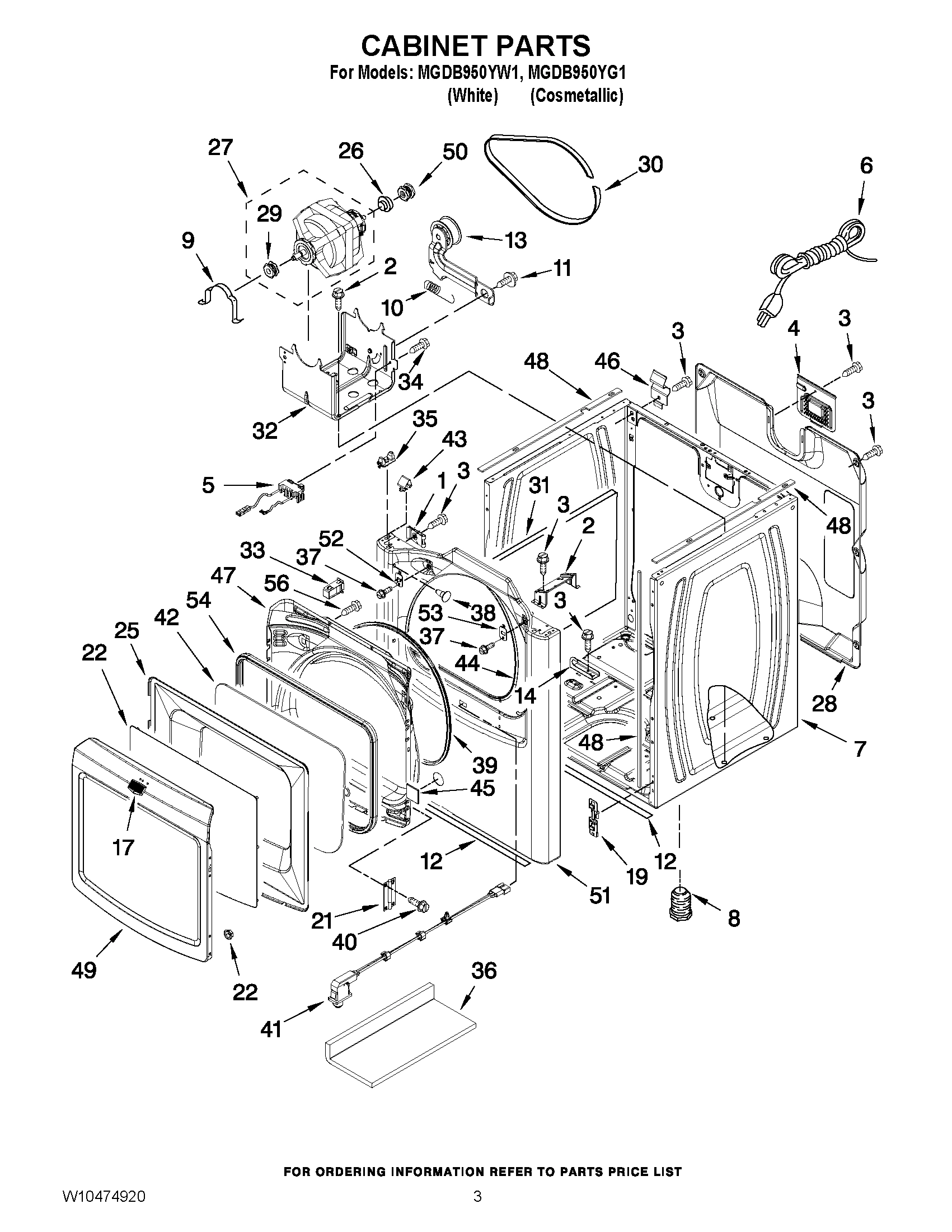 02 - CABINET PARTS