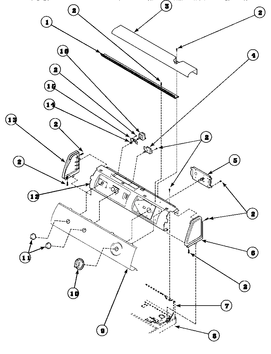 06 - GRAPHIC PANEL, CONTROL HOOD AND CONTROLS