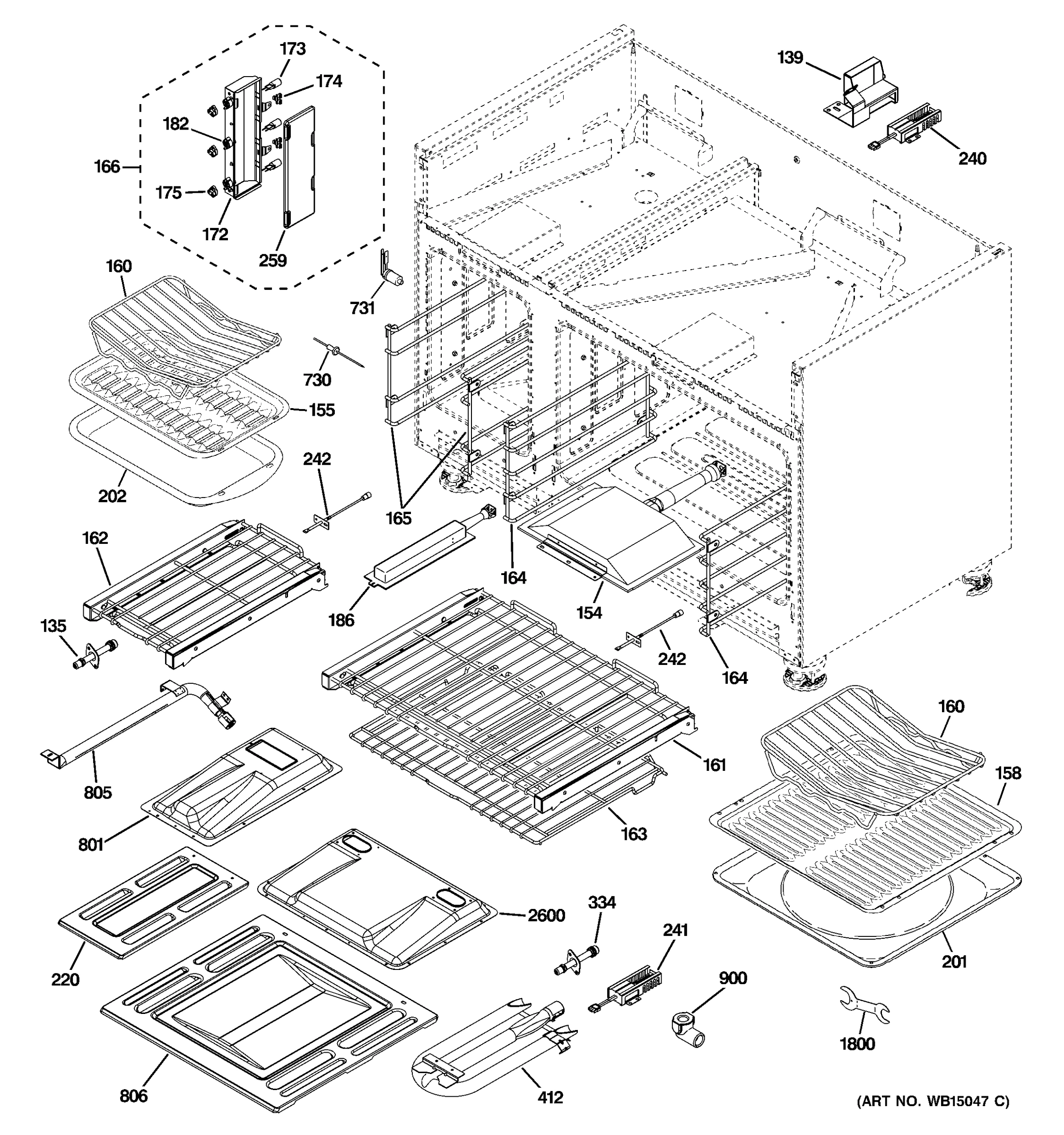OVEN CAVITY PARTS